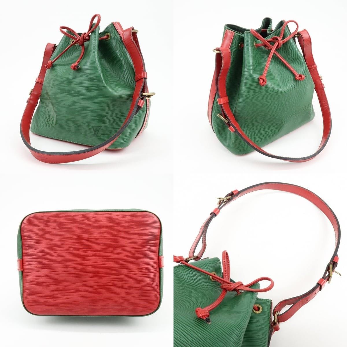 Louis Vuitton Louis Vuitton Epi Petit Noe Shoulder Bag Green Size ONE SIZE - 3 Thumbnail
