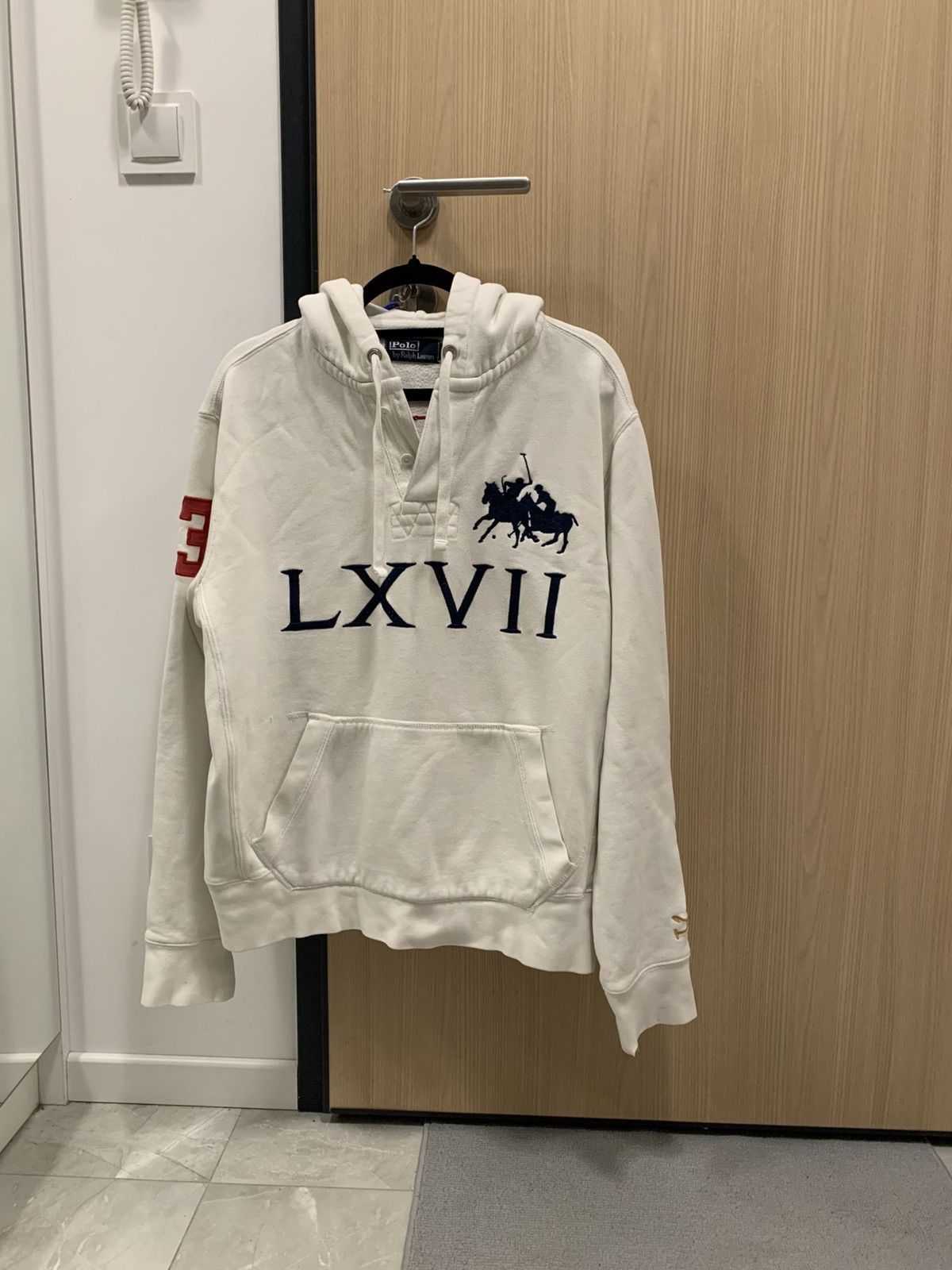 Polo Ralph Lauren Polo Ralph Lauren LXVII Hoodie Size US M / EU 48-50 / 2 - 2 Thumbnail