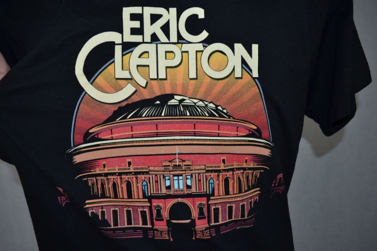 Band Tees × Vintage 2017 Eric Clapton London Royal Albert Hall Perfect tee M Size US M / EU 48-50 / 2 - 5 Thumbnail
