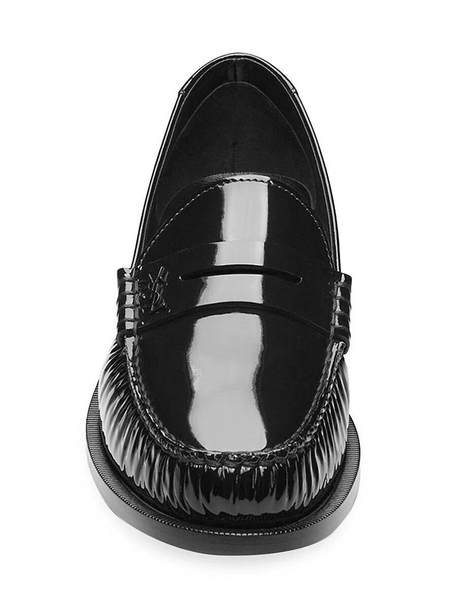 Saint Laurent Paris o1bcso1str0724 Le Loafer in Black Size US 8 / EU 41 - 2 Thumbnail
