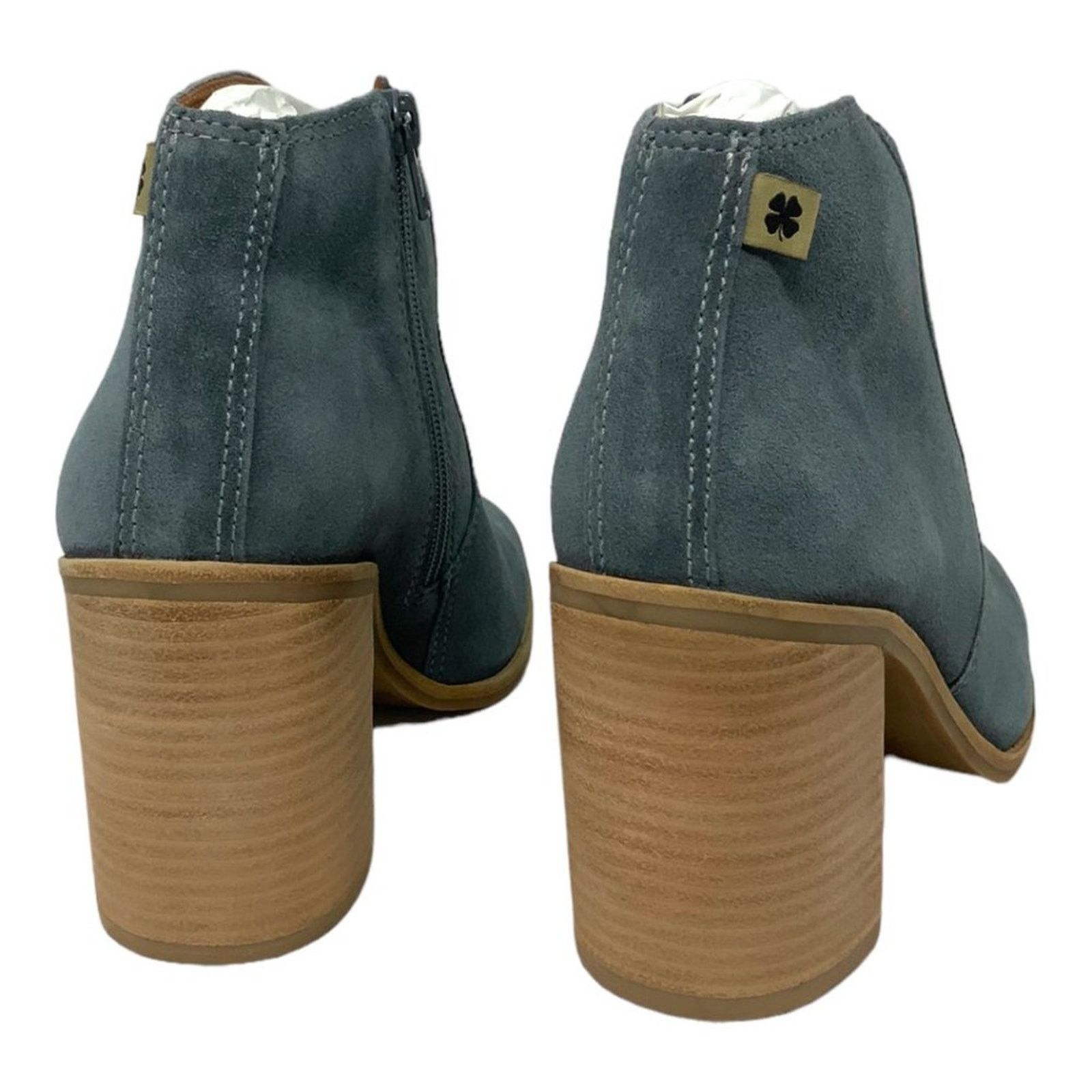 Lucky Brand Lucky Brand Pellyon Stack Heel Bootie Gray 8 NWT $149 MSRP Size US 8 / IT 38 - 4 Thumbnail
