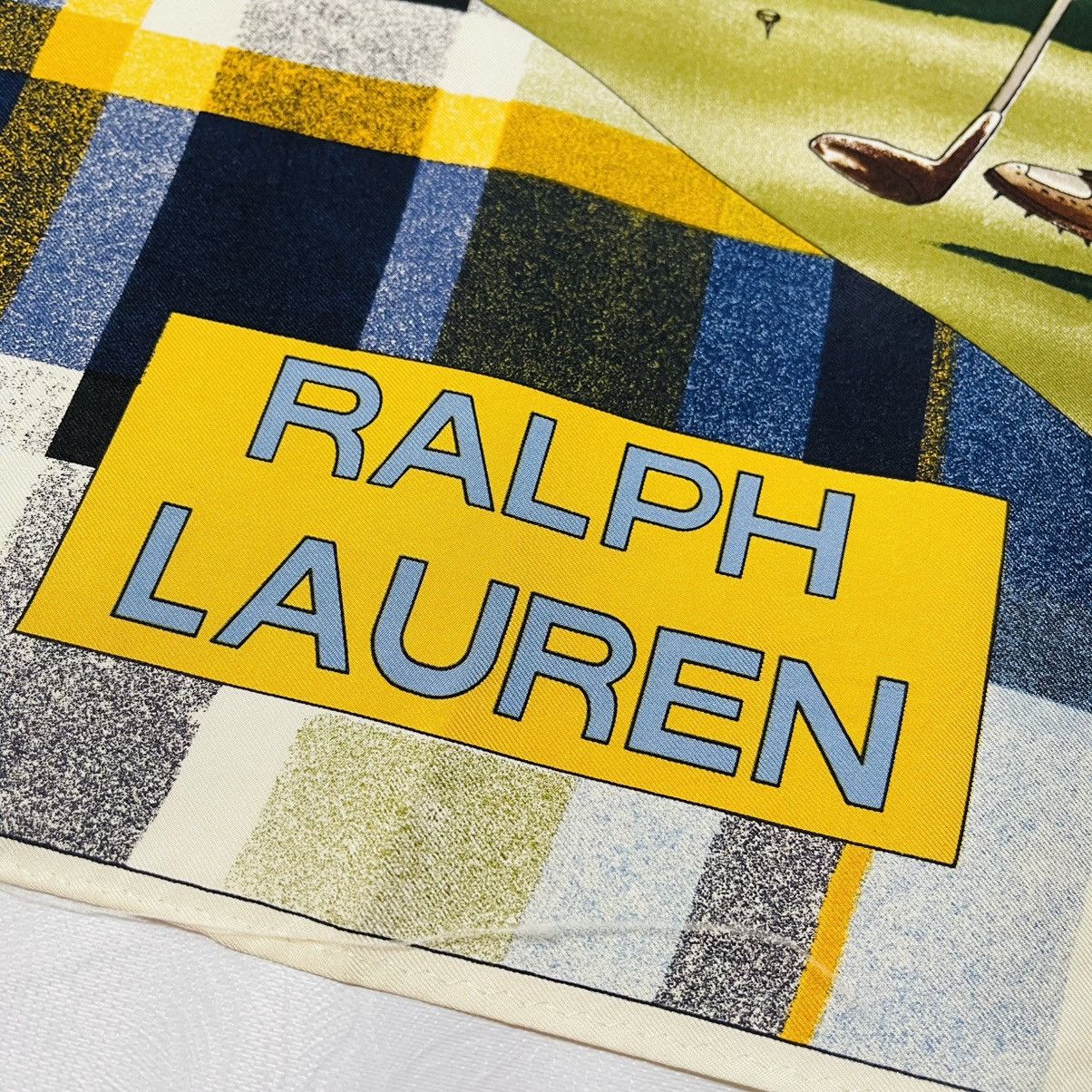 Ralph Lauren VINTAGE RALPH LAUREN SILK SCARF RARE Size ONE SIZE - 5 Thumbnail