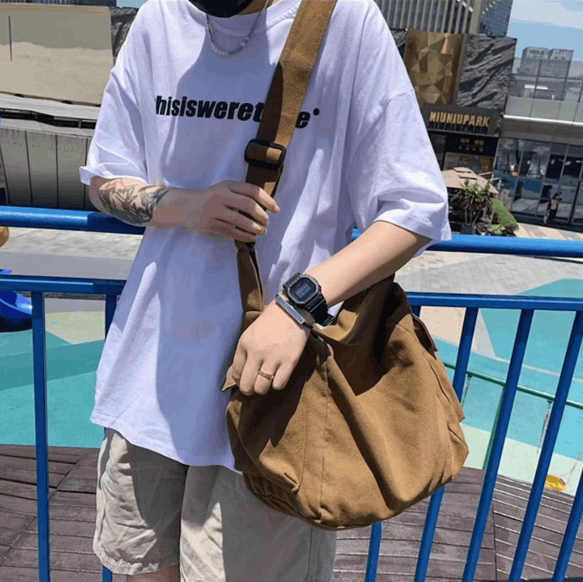 Japanese Brand Brown Color Crossbody Shoulder Bags Size ONE SIZE - 1 Thumbnail