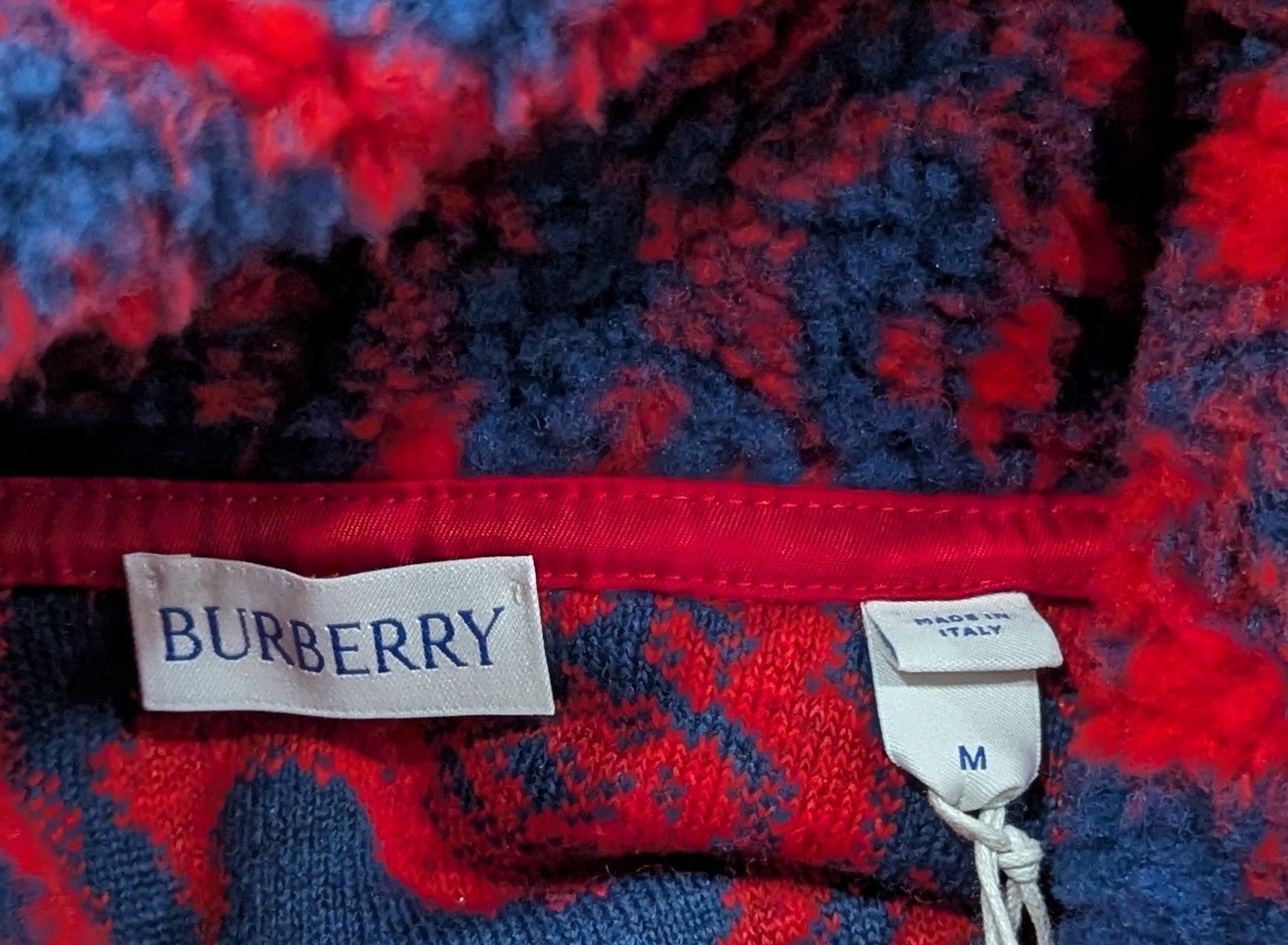Burberry Burberry Abstract Rose Print Pullover Hoodie Rose Medium Size US M / EU 48-50 / 2 - 6 Thumbnail