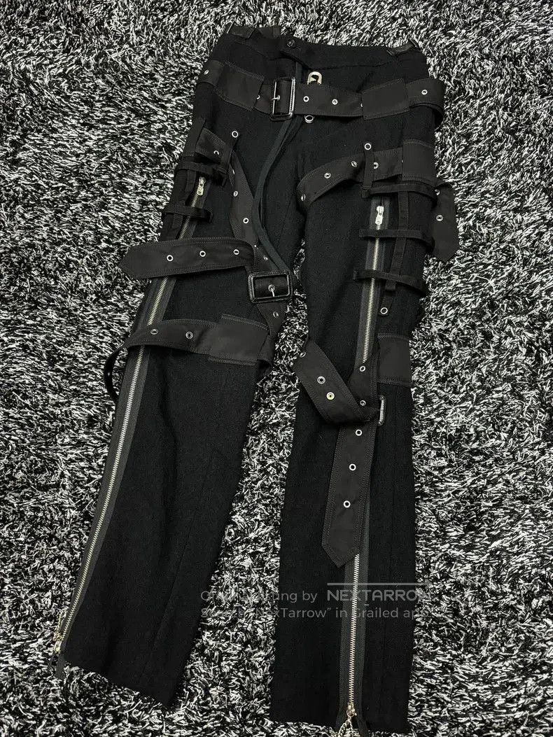 ソロイスト 15AW レザーパンツ rough out jean soloist Number (N)ine × Takahiromiyashita The Soloist. The Soloist 2015 A