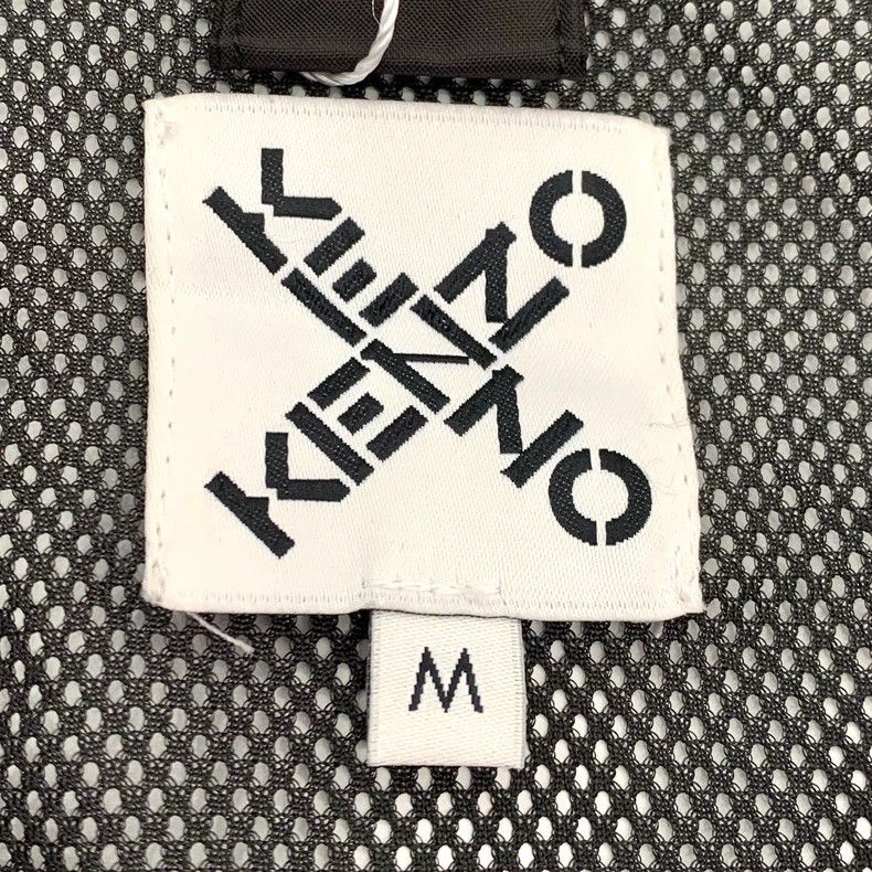 Kenzo KENZO Black logo letter print hoodie zipper windbreaker co Size US M / EU 48-50 / 2 - 5 Thumbnail