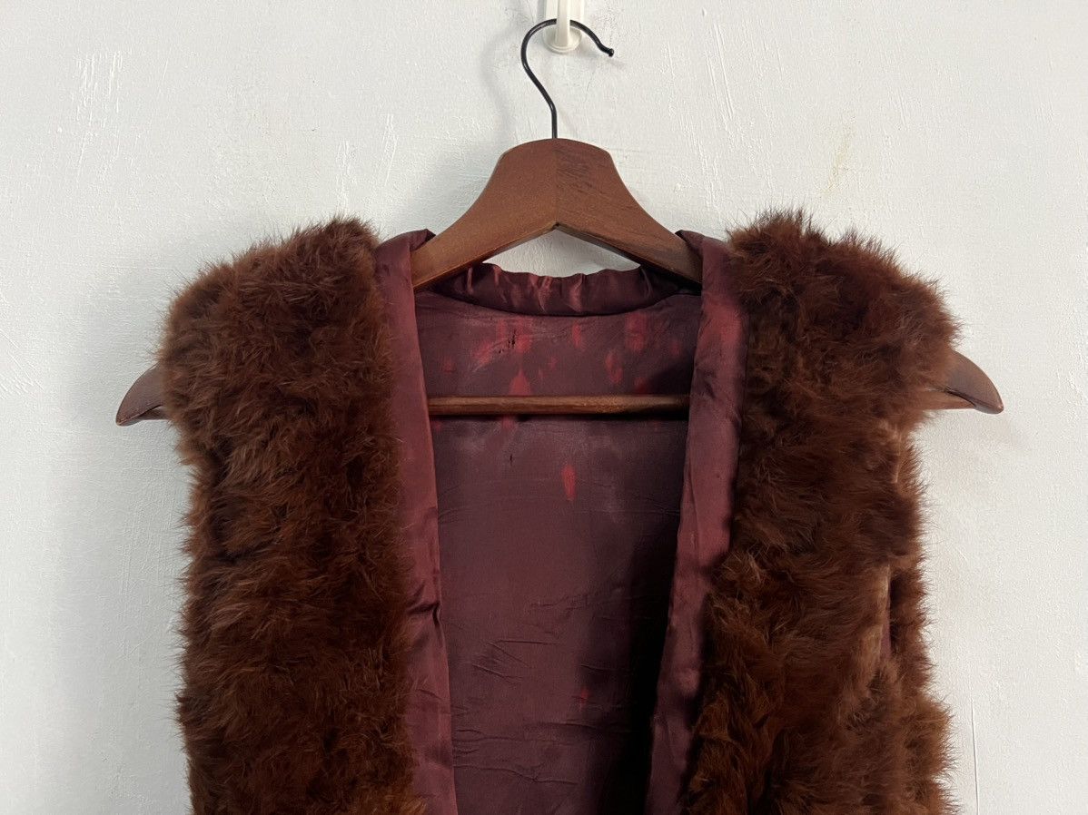 If Six Was Nine Faux Fur Mohair Vest Sleeveless Size US M / EU 48-50 / 2 - 3 Thumbnail