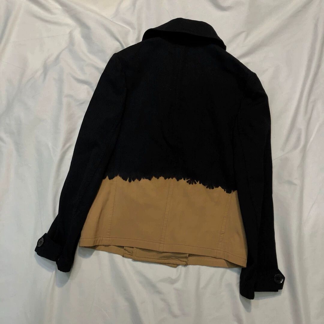 Yohji Yamamoto YohjiYamamoto 03AW Discharge Print Jacket Earth Yellow Size L / US 10 / IT 46 - 3 Thumbnail