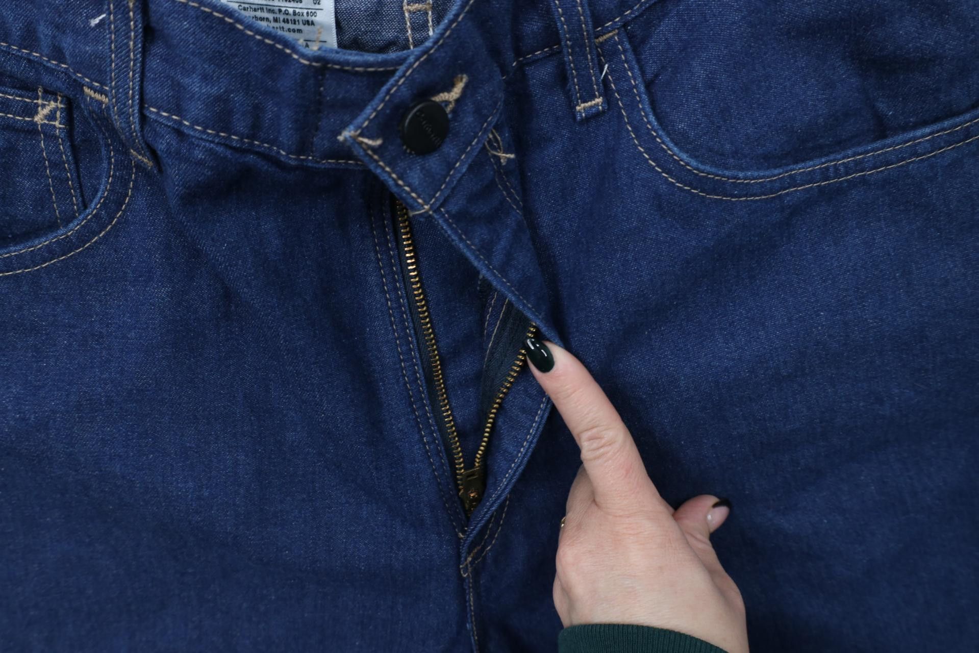 Carhartt Carhartt FR Resistant Workwear Wide Leg Denim Jeans USA Size US 36 / EU 52 - 6 Thumbnail