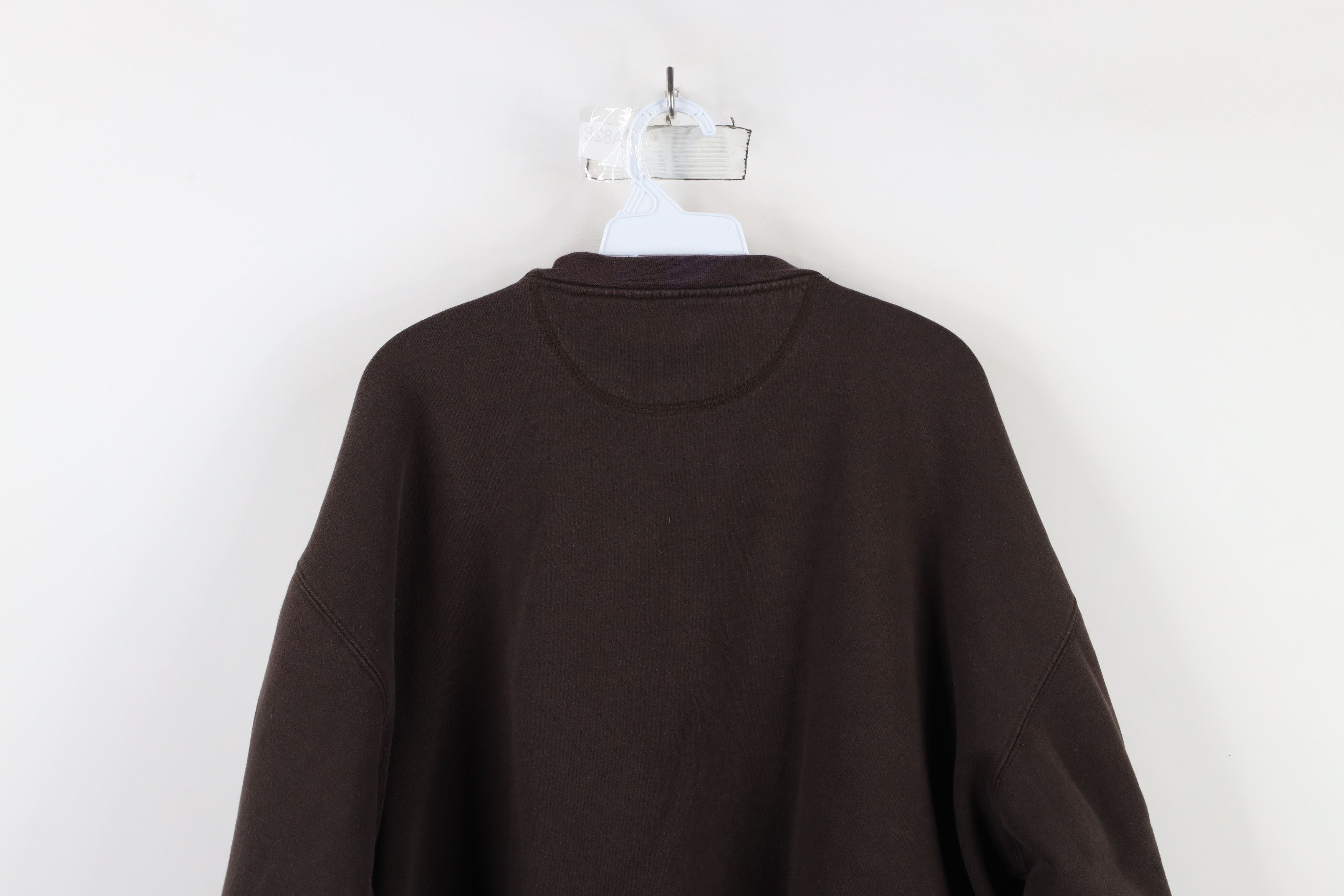 Vintage Vintage 90s College of Ohio Crewneck Sweatshirt Brown Size US XL / EU 56 / 4 - 14 Thumbnail