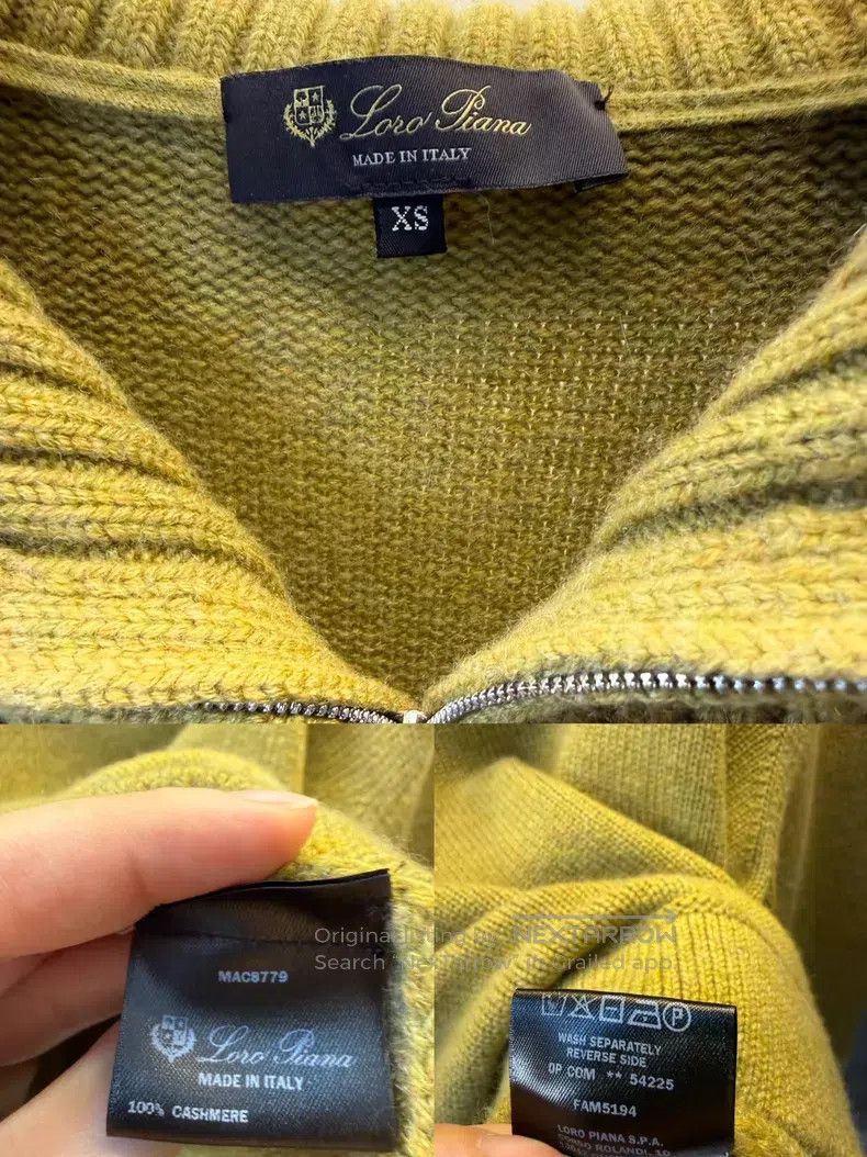 Loro Piana Loro Piana Classic 100% Cashmere Sweater Size XS / US 0-2 / IT 36-38 - 9 Thumbnail