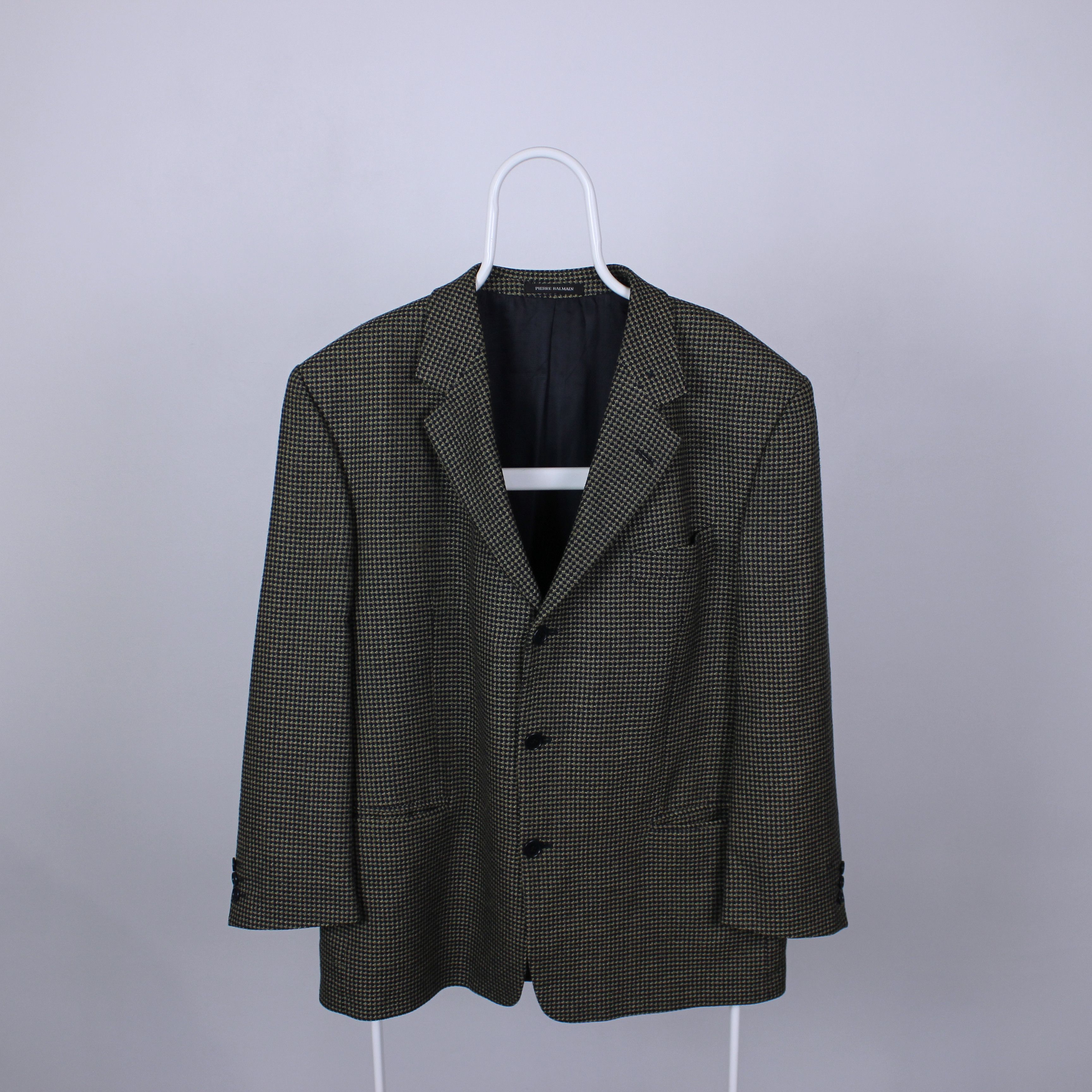Pierre Balmain Pierre Balmain blazer vintage men L XL multi wool Size 44R - 3 Thumbnail