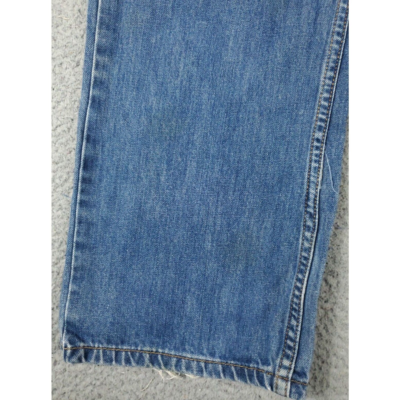 Levi's Levis 514 Straight Leg Jeans Mens Size 32x32.5 Blue Denim Pants Size US 32 / EU 48 - 7 Thumbnail