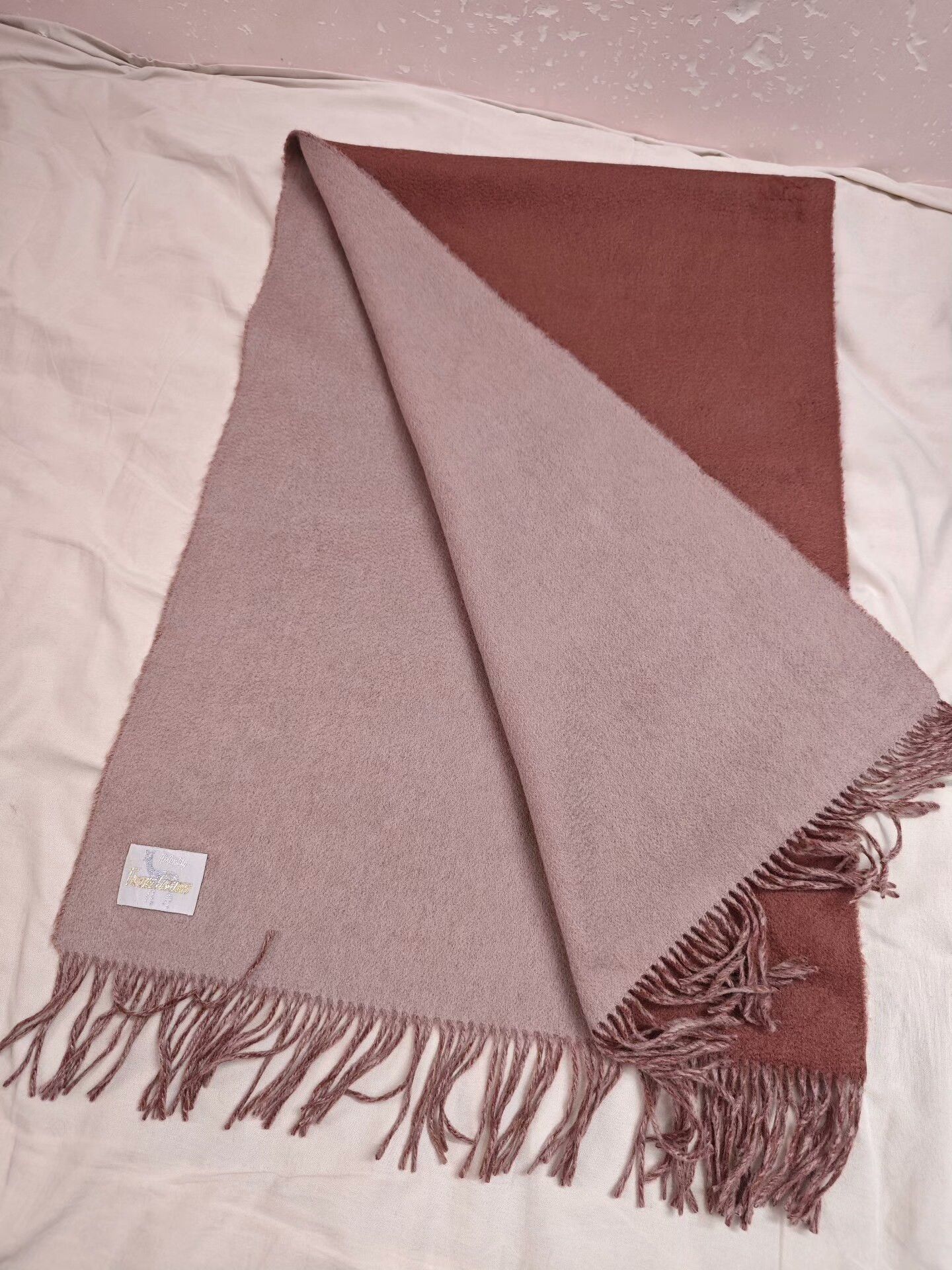Japanese Brand Vicuna Cashmere Blend Scarf Size ONE SIZE - 1 Thumbnail
