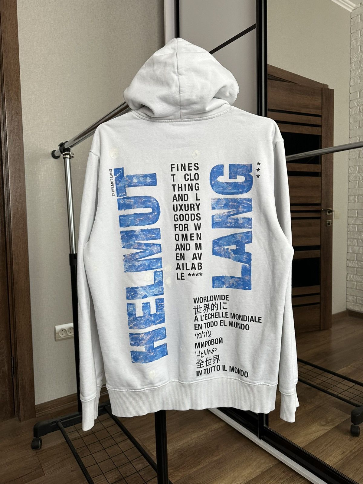 Helmut Lang Helmut Lang Impress Hoodie Pullover Size US M / EU 48-50 / 2 - 3 Thumbnail