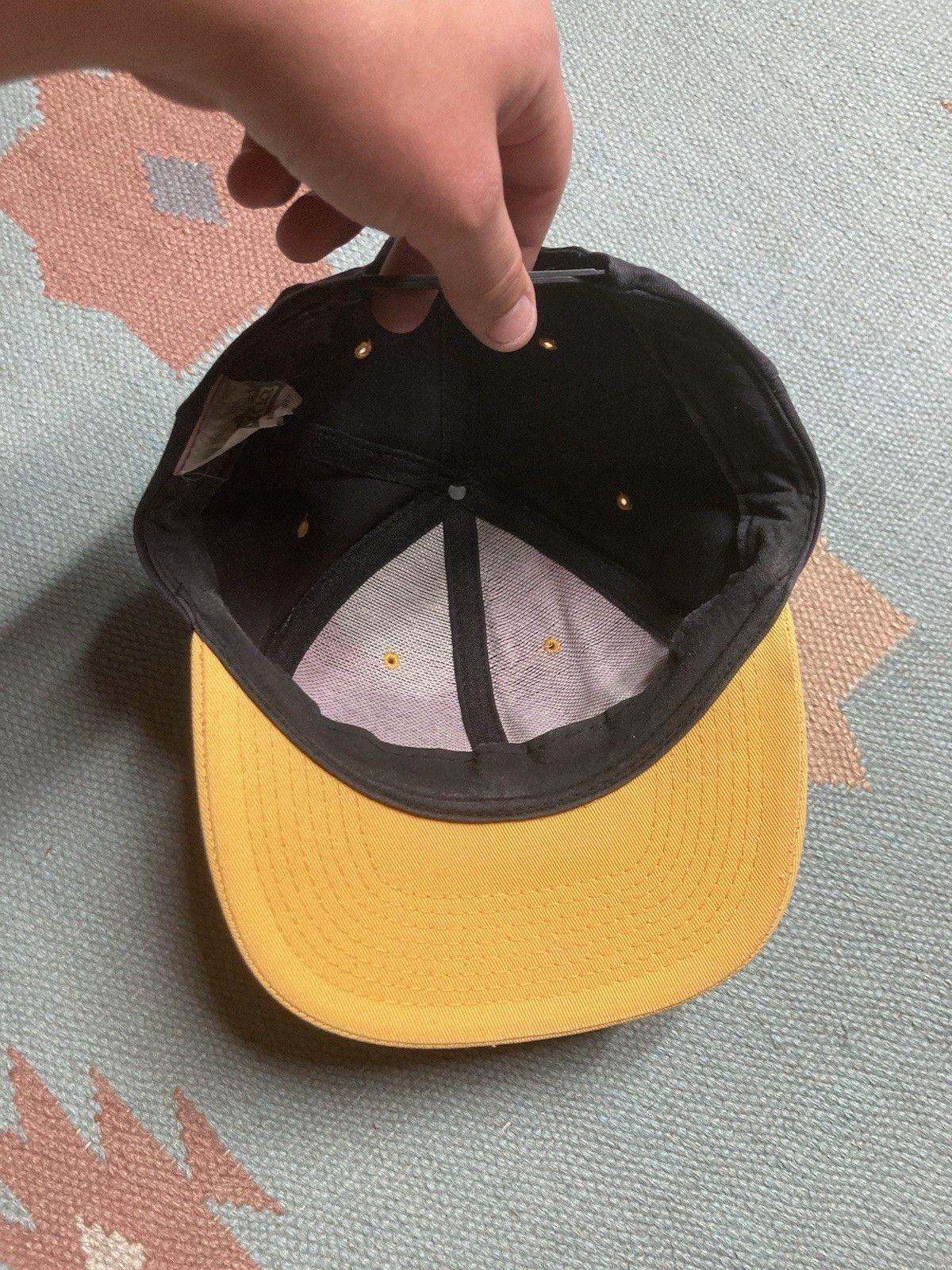 Vintage Vtg SnapBack hat Jimmy’s grill restaurant promo adjustable Size ONE SIZE - 5 Thumbnail