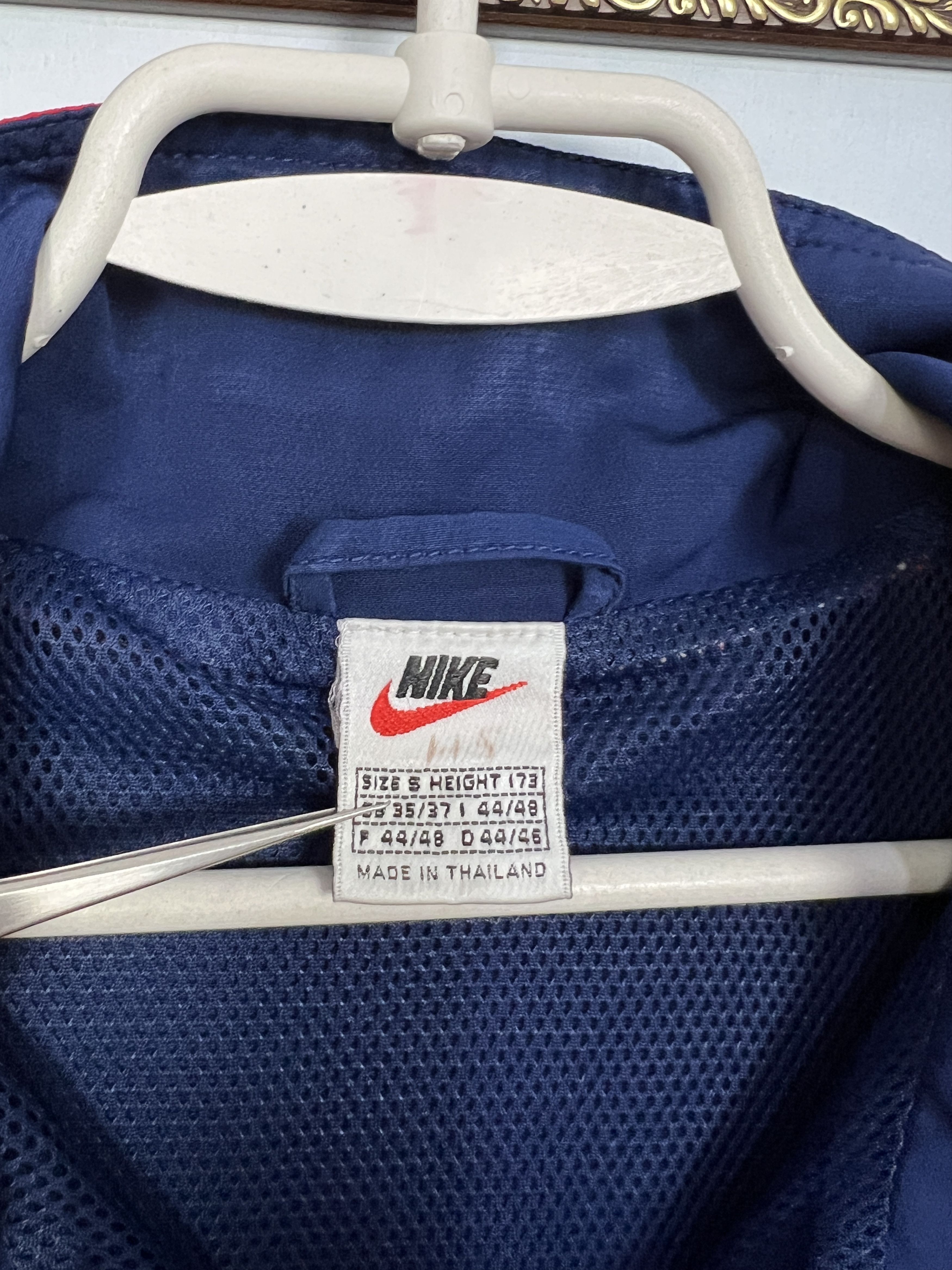Nike Vintage 90's Arsenal Football Train Jacket Soccer Track Top Size US S / EU 44-46 / 1 - 7 Thumbnail