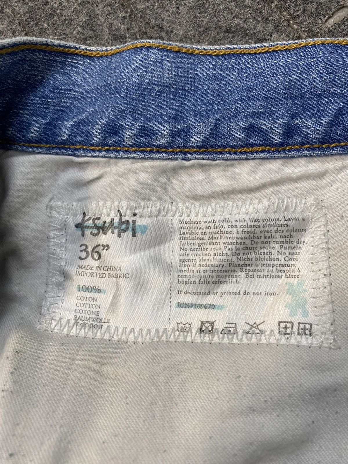 Ksubi Hype Ksubi Short Pant Denim Buttonfly Size 36 Size US 36 / EU 52 - 11 Thumbnail