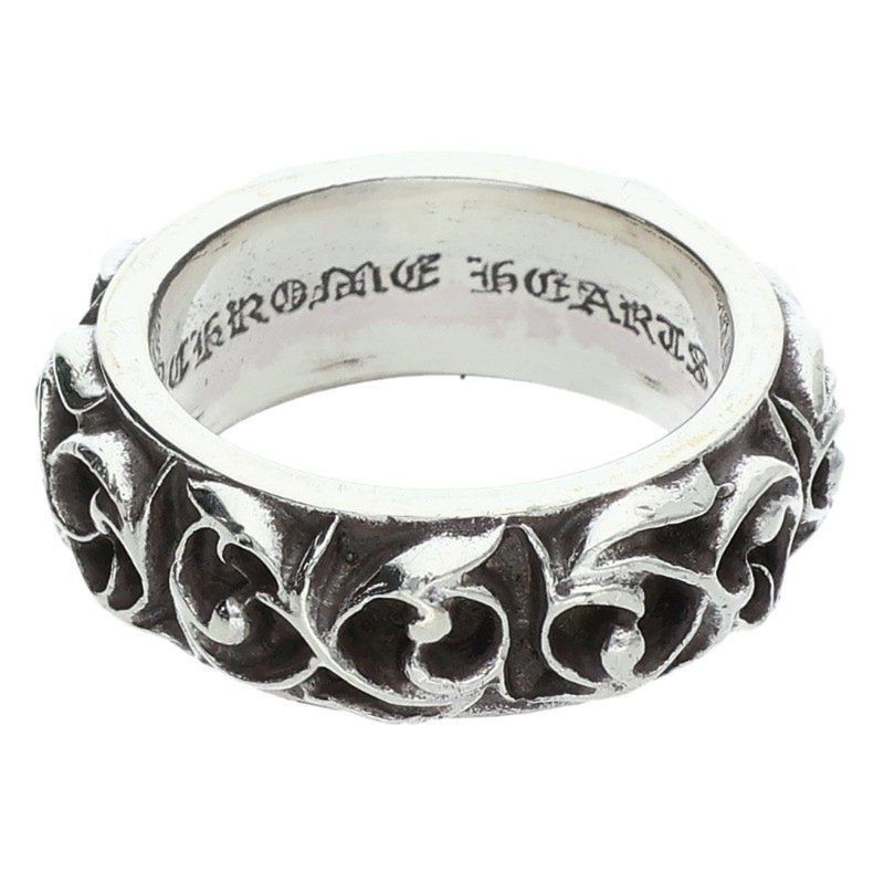 Chrome Hearts Chrome Hearts Eternity Vine Band Silver Ring Size ONE SIZE - 1 Thumbnail