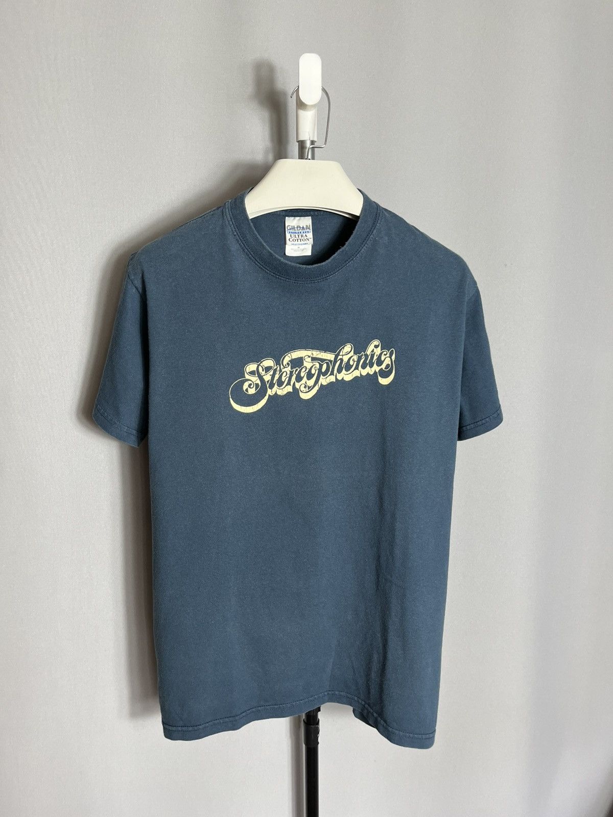 Gildan Stereophonics Concert Tour T-shirt 2003 blue vintage mens Size US M / EU 48-50 / 2 - 1 Thumbnail