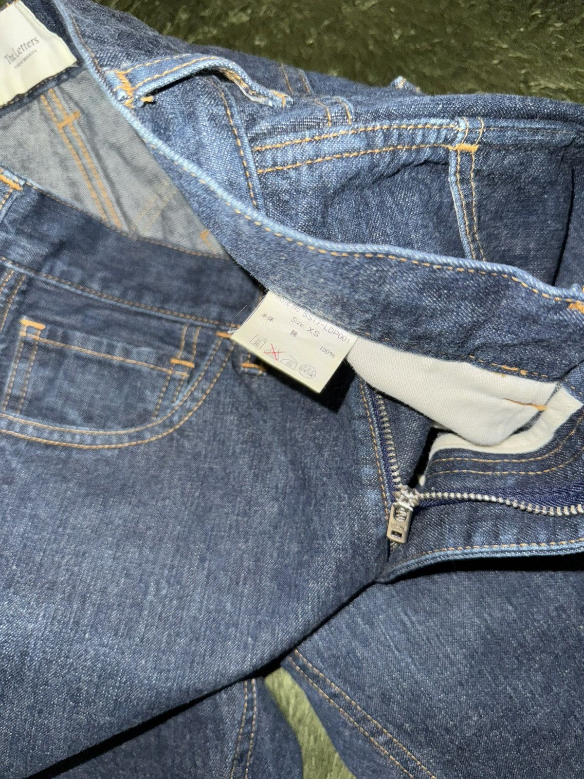 The Letters [XS] The Letters 17SS Western Yoke Denim Pants Size US 29 - 6 Thumbnail