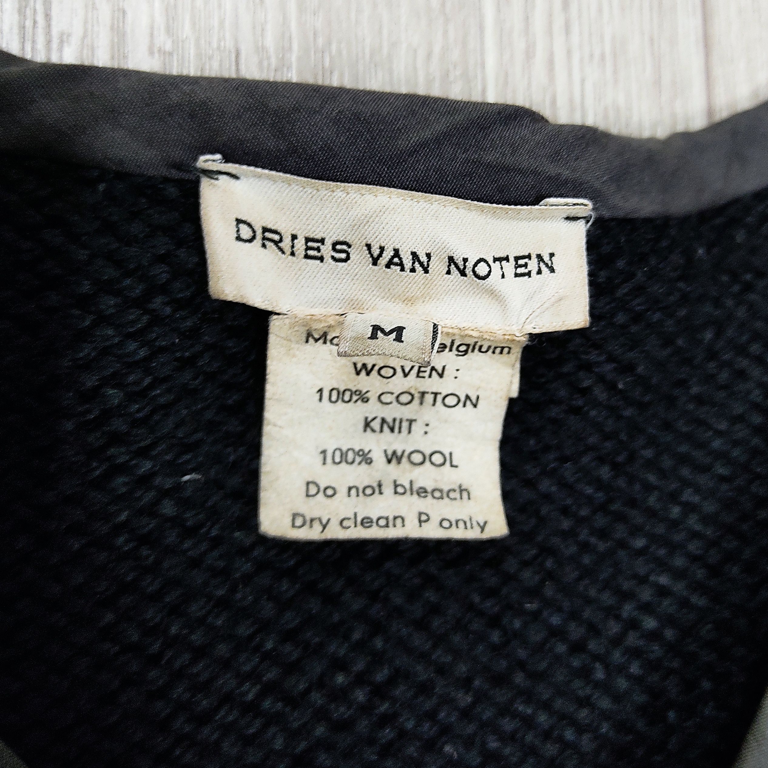Dries Van Noten Dries Van Noten Fur Wool Woven Jacket Size US M / EU 48-50 / 2 - 12 Thumbnail
