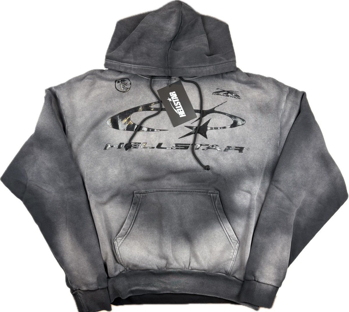 HELLSTAR Hellstar Sports Tie-Dye Skull Hoodie | Grailed
