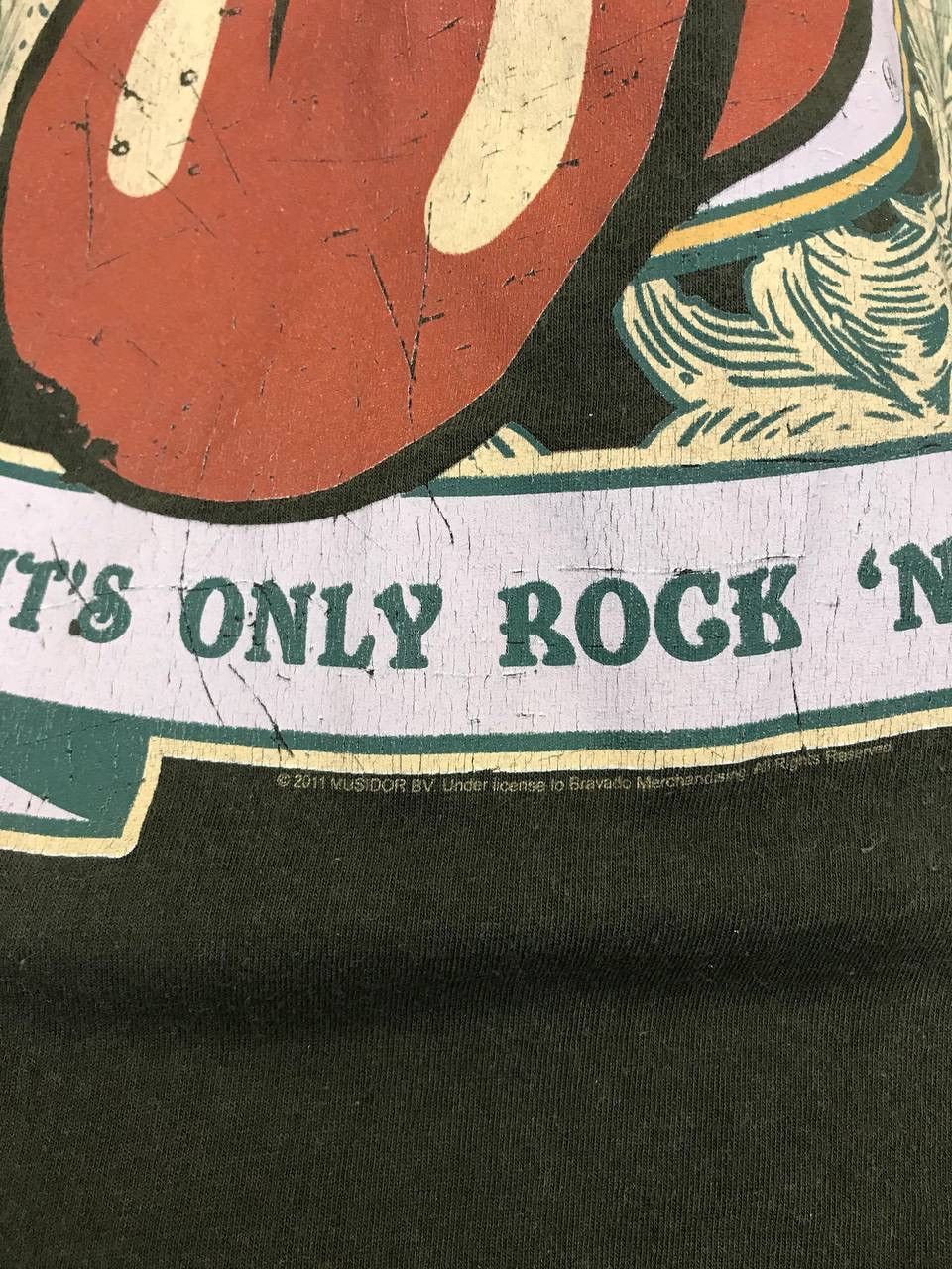 Band Tees The Rolling Stones 2011 vintage rock band tee Size US XL / EU 56 / 4 - 4 Thumbnail