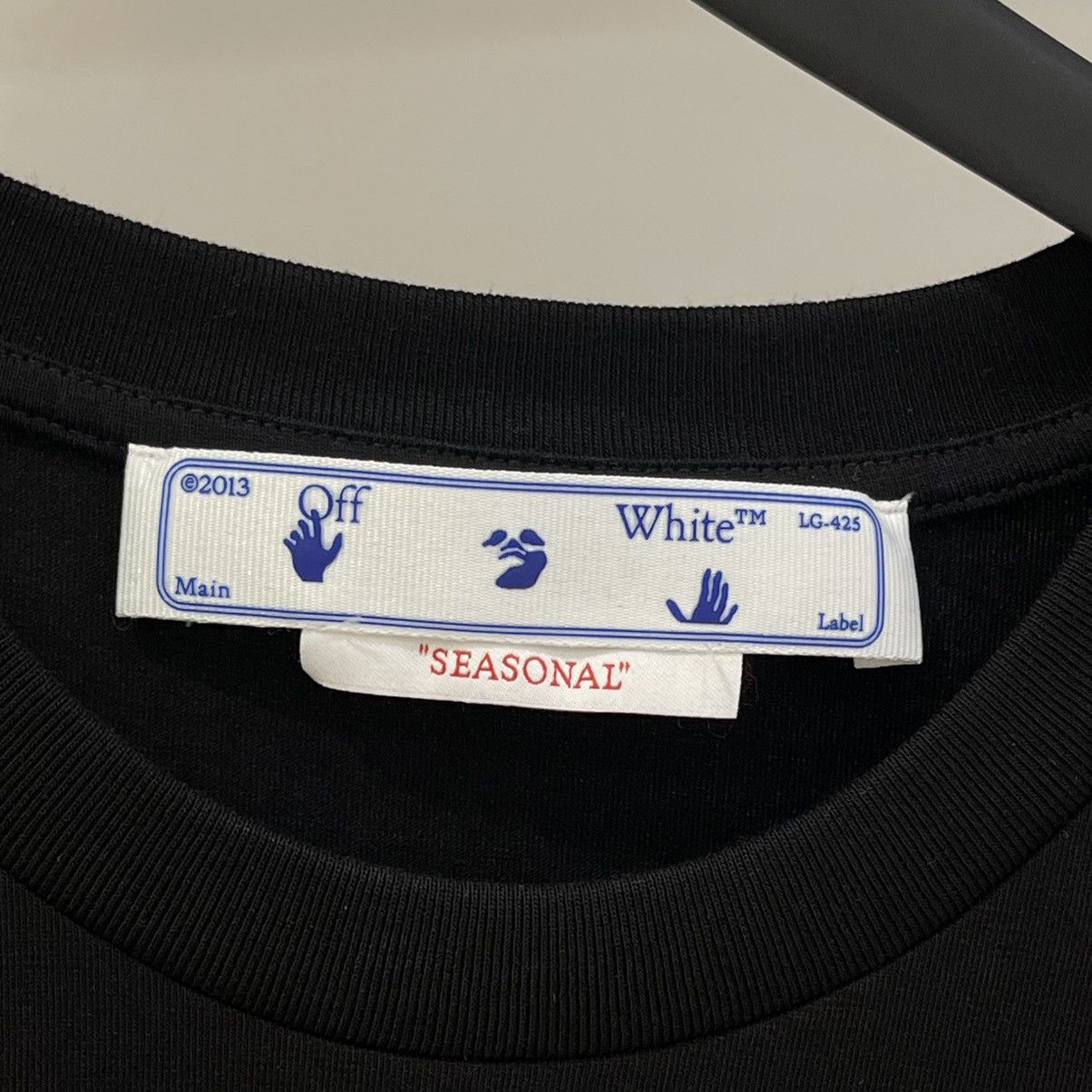 Off-White Off-White Rhinestone Bling Baseball Fitted Tee (W) Size US XL / EU 56 / 4 - 3 Thumbnail