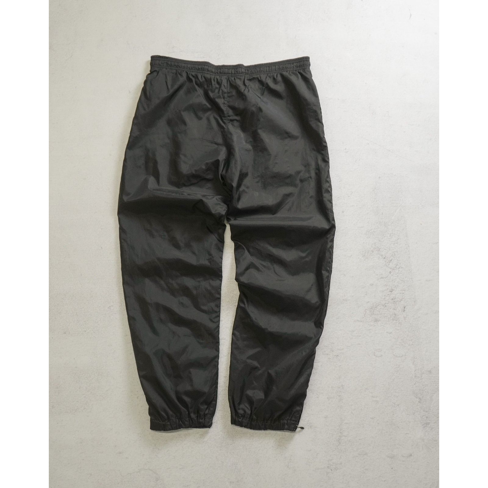 Adidas Vintage 90s Adidas Black Cuffed Track Pants - Men's XL Size US 26 / EU 42 - 2 Thumbnail