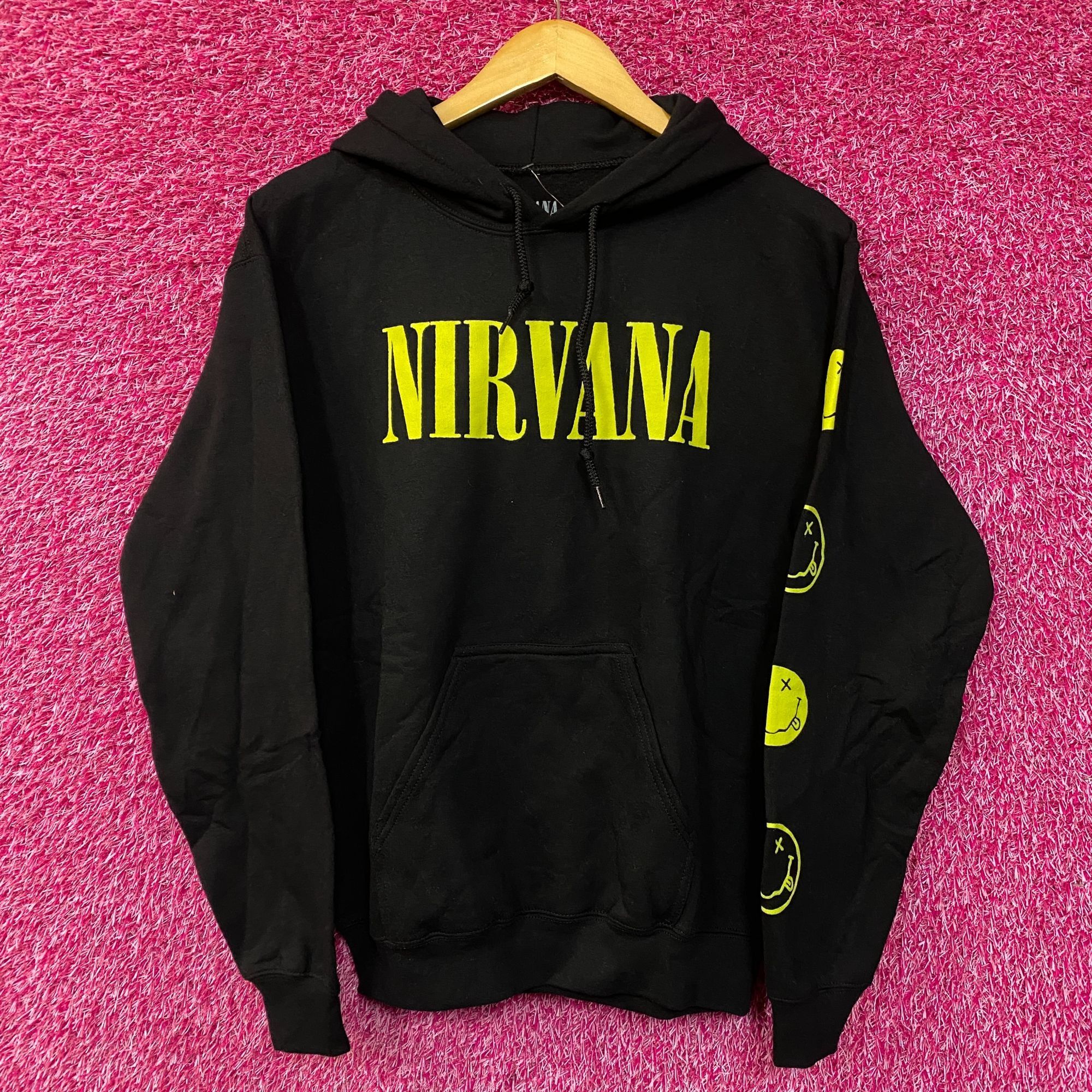 Nirvana Nirvana Nevermind Dead Smiley Logo Grunge Band Graphic Hoodi Size US S / EU 44-46 / 1 - 1 Thumbnail