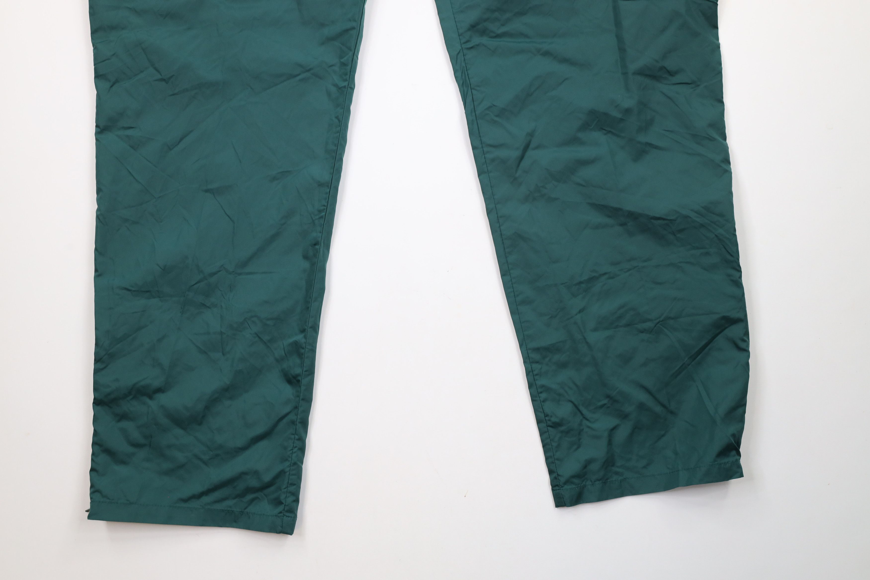 Vintage Vintage 90s Woolrich Wide Leg Windbreaker Rain Pants Green Size US 40 / EU 56 - 4 Thumbnail