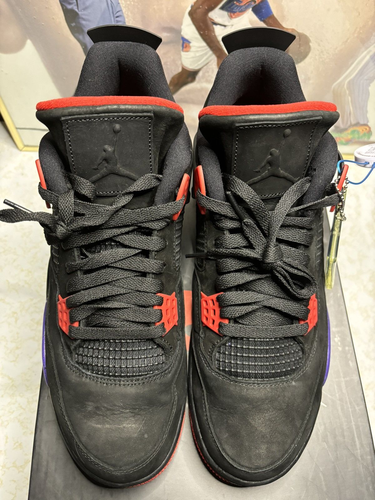 Jordan Brand Air Jordan 4 Retro OG Raptor Drake Size US 12 / EU 45 - 2 Thumbnail