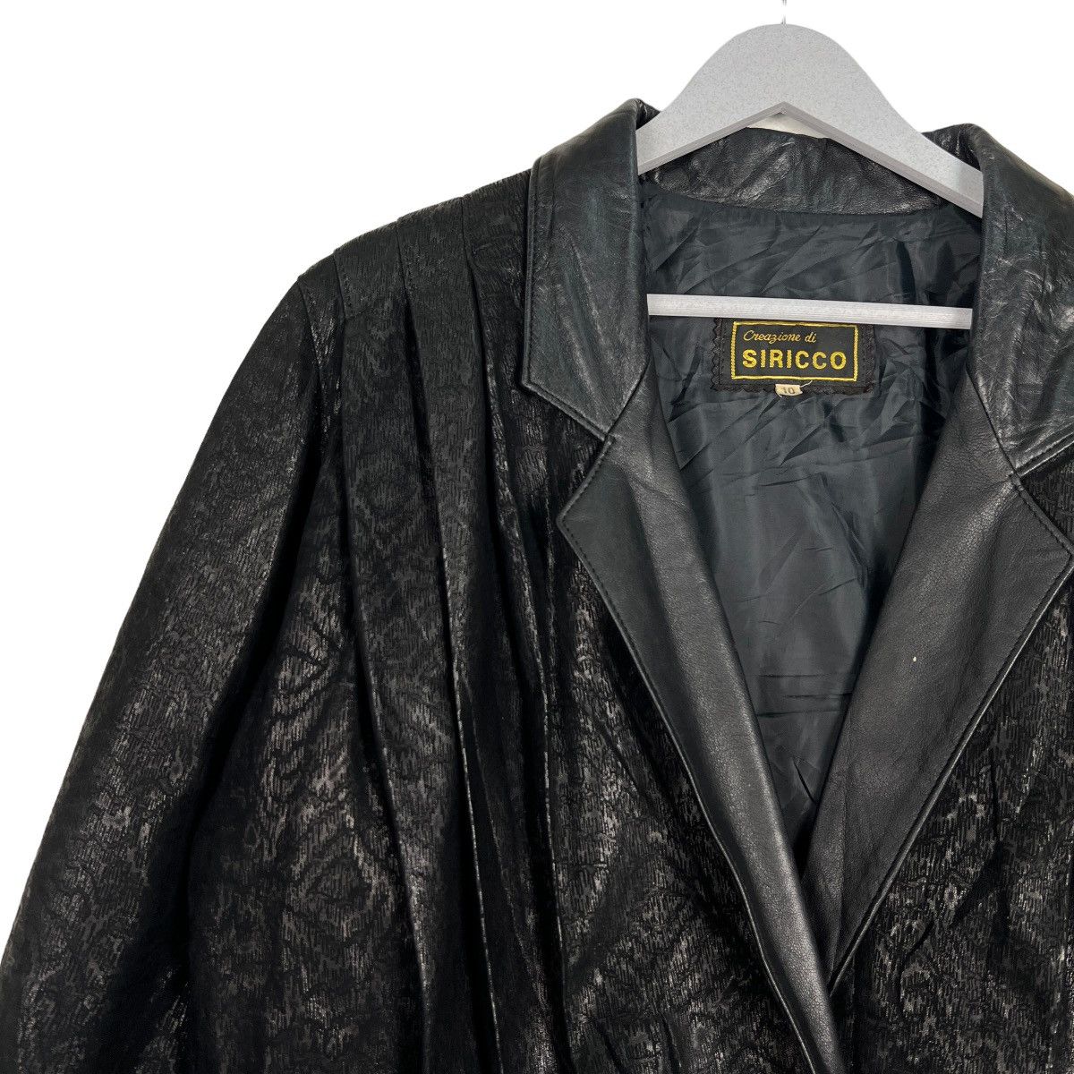 Japanese Brand 🔥 VINTAGE SERICCO CARDIGAN LEATHER JACKET Size US M / EU 48-50 / 2 - 7 Thumbnail
