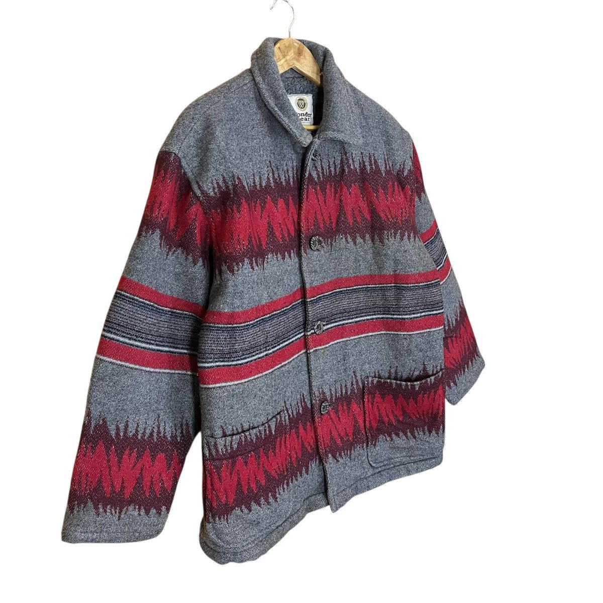Pendleton Vintage 90’s Wonder Bear Native Hippie Button Jacket Size US M / EU 48-50 / 2 - 2 Thumbnail
