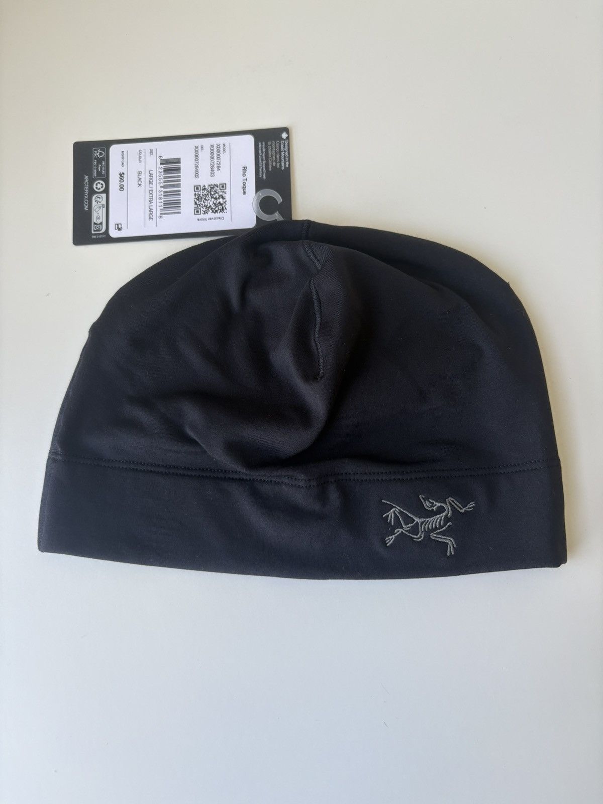 Arc’teryx Rho Toque Black L/XL