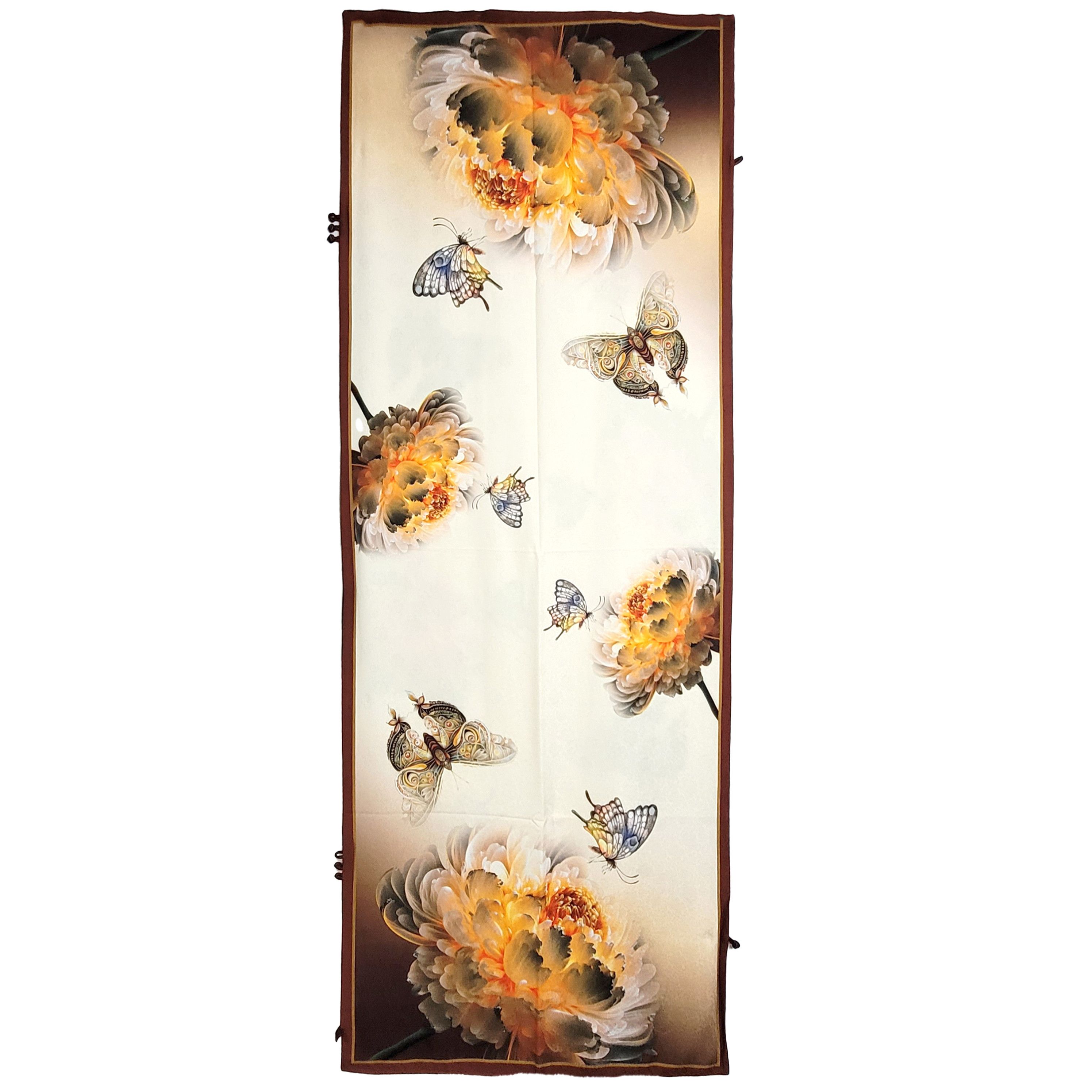 Other NWT Double-Sided Double-Layer Long Silk Scarf 27"x70" PK5996 Size ONE SIZE - 2 Thumbnail