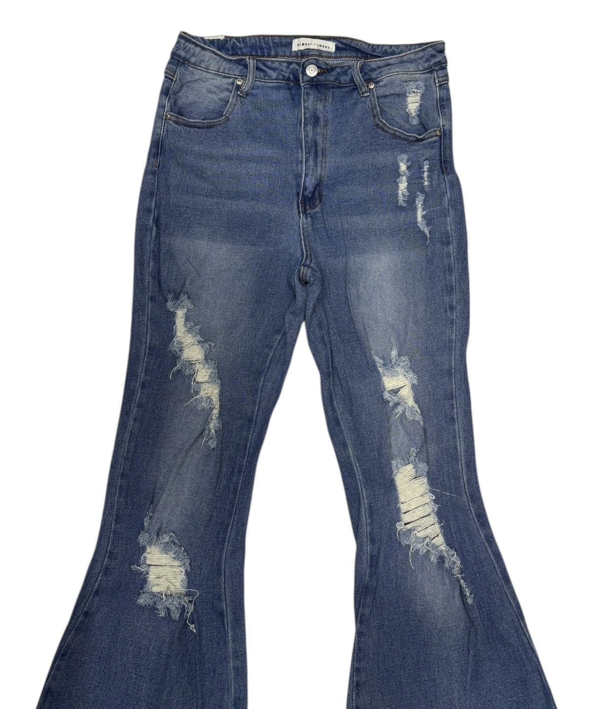 Almost Famous × If Six Was Nine × Le Grande Bleu (L.G.B.) High Rise Super Flare Jeans Almost Famous Bootcut Size 29" - 5 Thumbnail