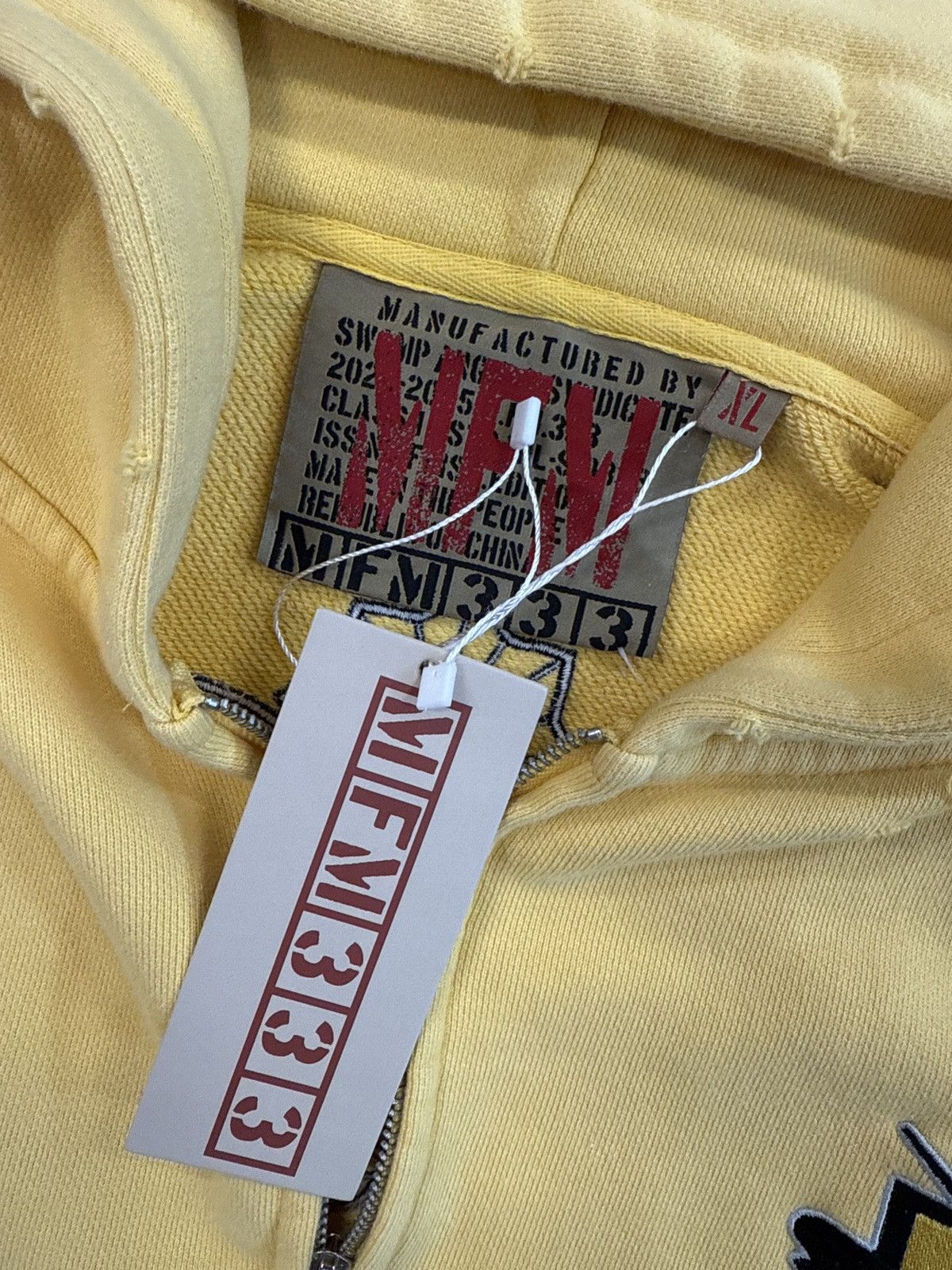 murd333r.fm Murd333r.fm Special Ops Yellow Zip Up Size US XL / EU 56 / 4 - 7 Thumbnail