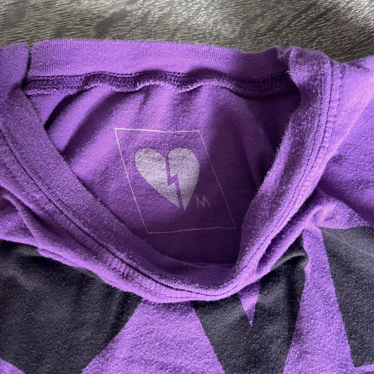 Vintage Vintage 2000s Love Heart Repeat Big Logo Ladies T Shirt Y2K Size M / US 6-8 / IT 42-44 - 3 Thumbnail