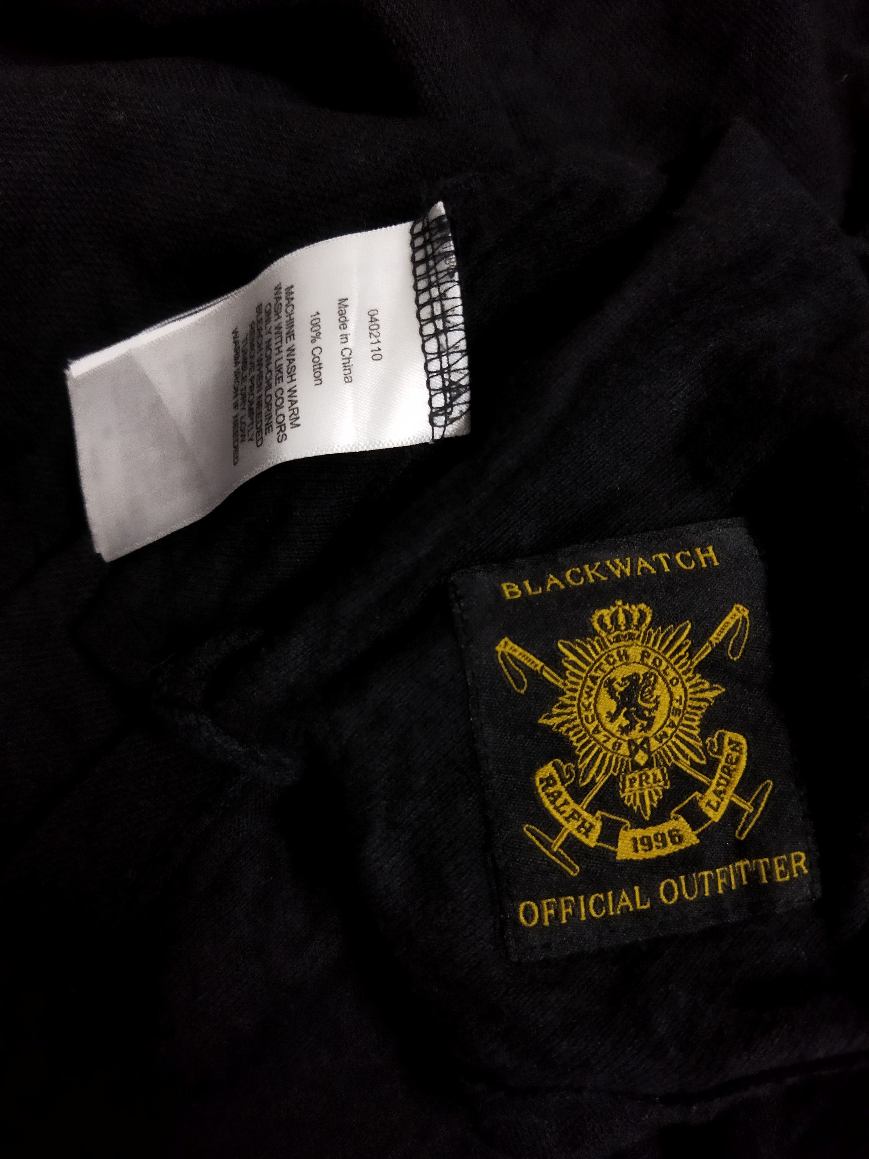 Polo Ralph Lauren × Vintage Vintage Polo Ralph Lauren Black Watch Polo Team Tee Size US L / EU 52-54 / 3 - 5 Thumbnail