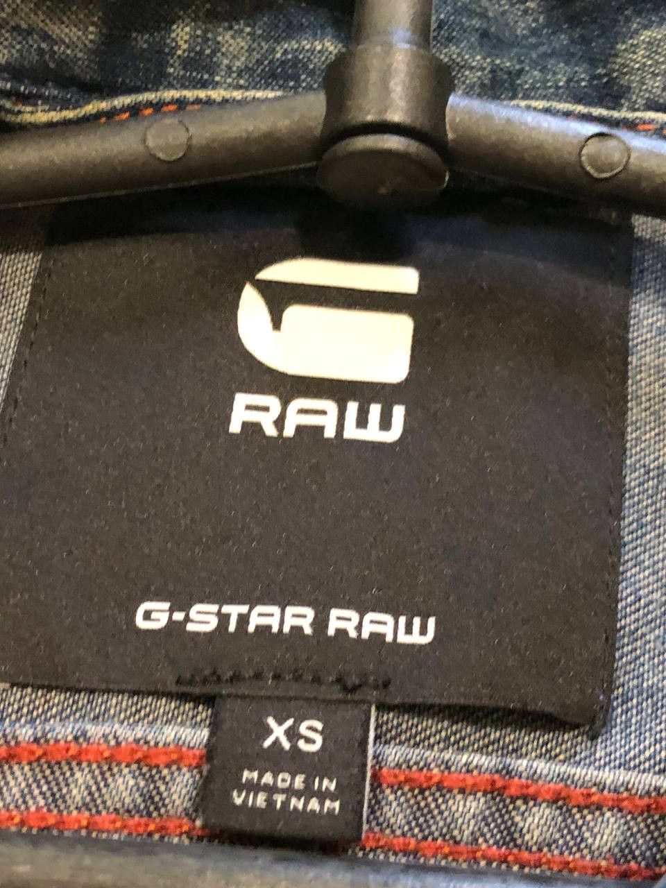 G-Star vintage jacket denim blue Y2K G-Star Raw logo Streetwear Size US XS / EU 42 / 0 - 2 Thumbnail