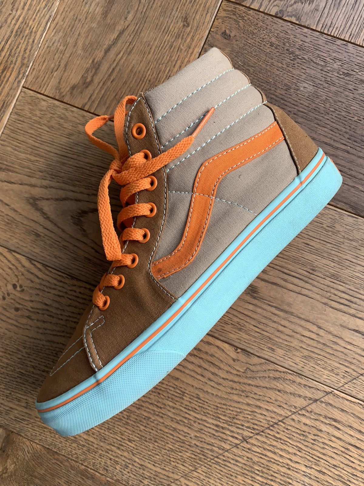 d*s様 GORILLA BISCUITS VANS Sk8-Hi Vans Vans sk8-hi x Gorilla Biscuits | Grailed