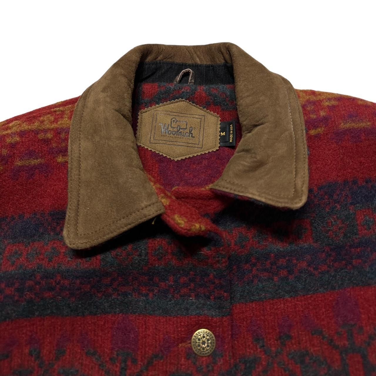 Vintage Vintage Woolrich Aztec Sweater Size M / US 6-8 / IT 42-44 - 3 Preview
