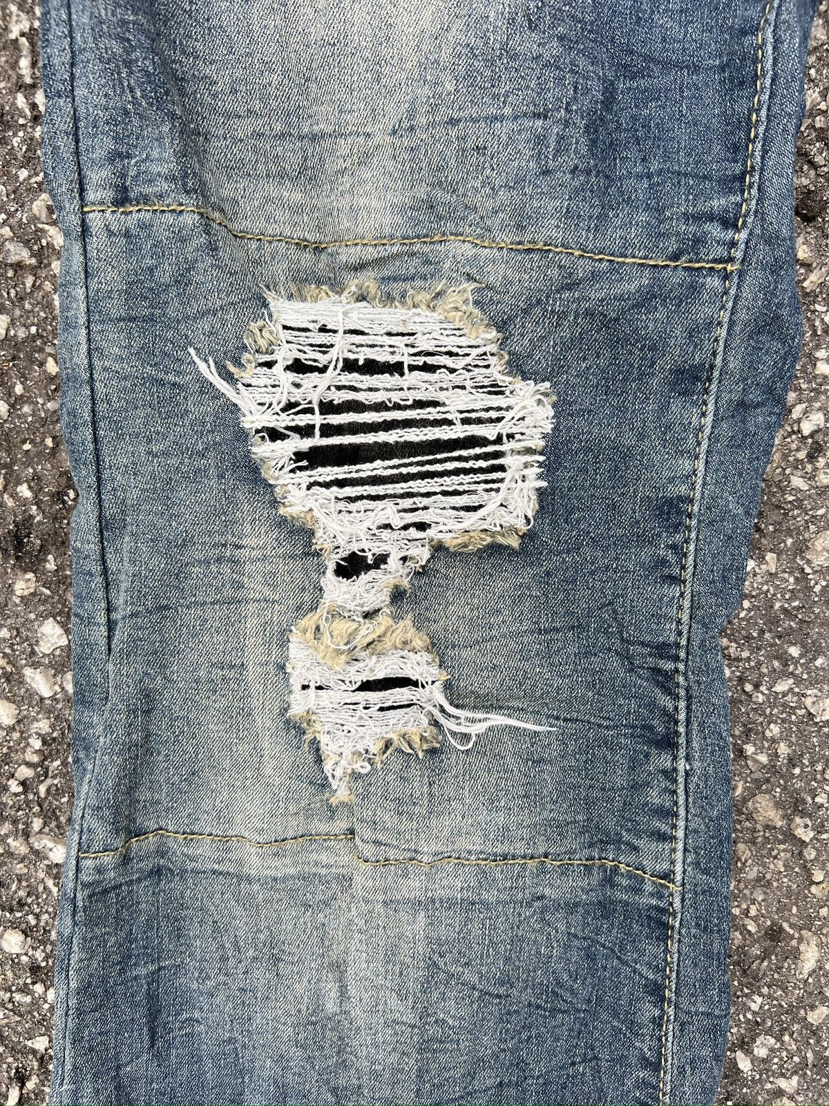 Tornado Mart 4. Romwe Japanese Brand Flare jeans Size 30" / US 8 / IT 44 - 4 Thumbnail