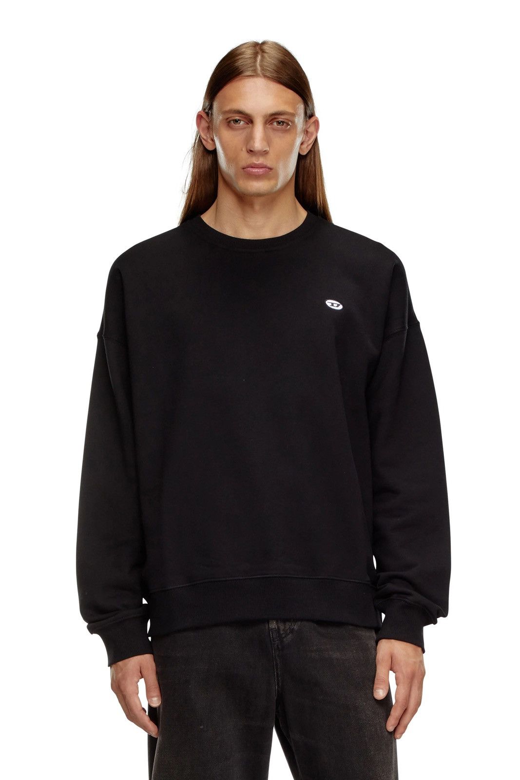Diesel 🔥300$ Diesel Doval Small Logo Crew Neck Sweatshirt/Sweat Size US L / EU 52-54 / 3 - 9 Thumbnail