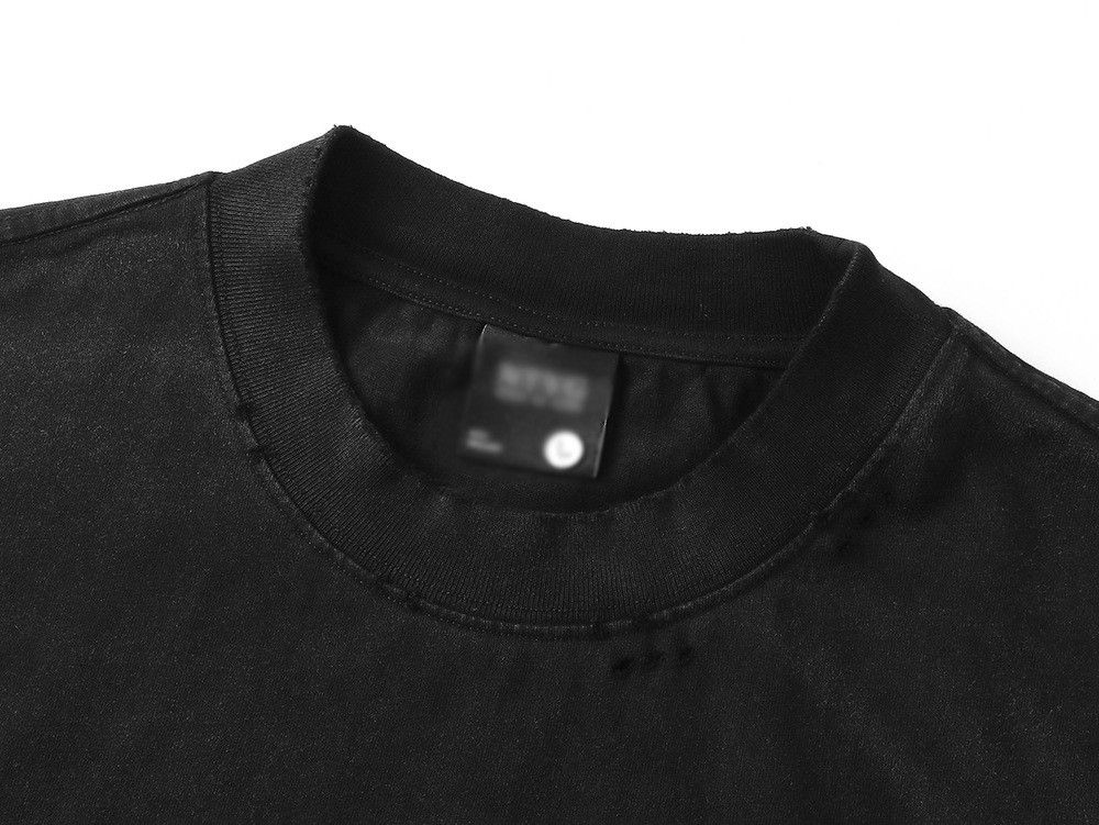 Vintage High street spray-dyed distressed blurred face print T-shirt Size US L / EU 52-54 / 3 - 4 Thumbnail