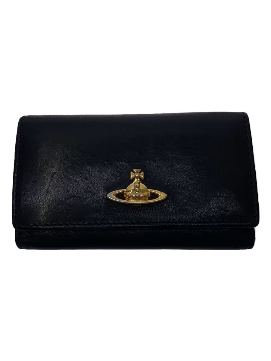 Vivienne Westwood Vivienne Westwood Orb Lthr Key Case Black Size ONE SIZE - 1 Thumbnail