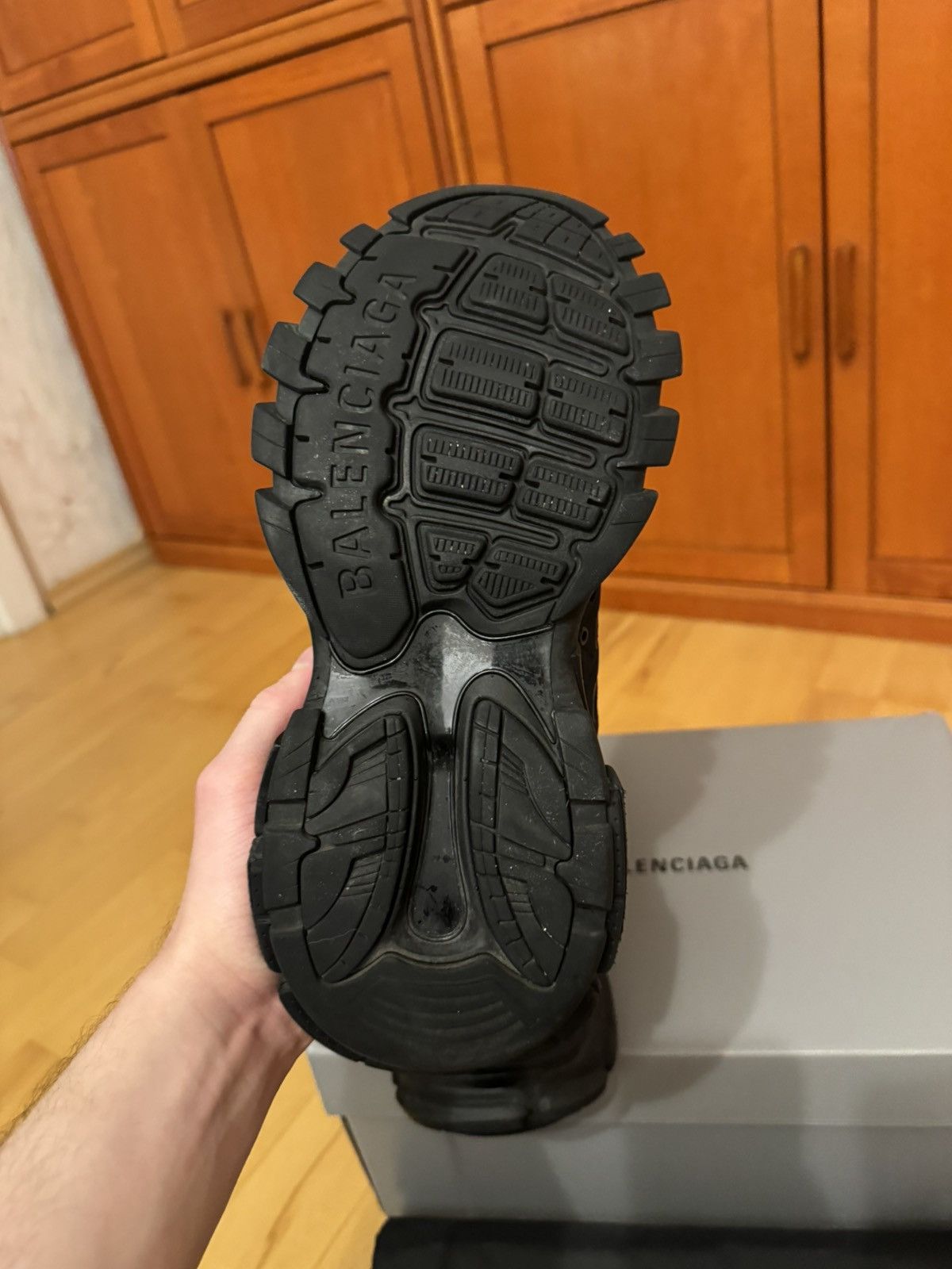 Balenciaga Balenciaga Track Triple Black Size US 8 / EU 41 - 9 Thumbnail