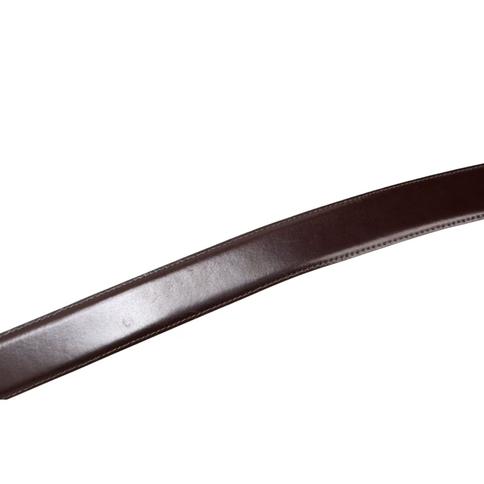 Suitsupply Suitsupply Belt Men's 85/34 Dark Brown Leather Buckle Nickel Free Belt Men's Brown Leather Buckle Nickel Free 85/34 Mens Belt Size ONE SIZE - 5 Thumbnail